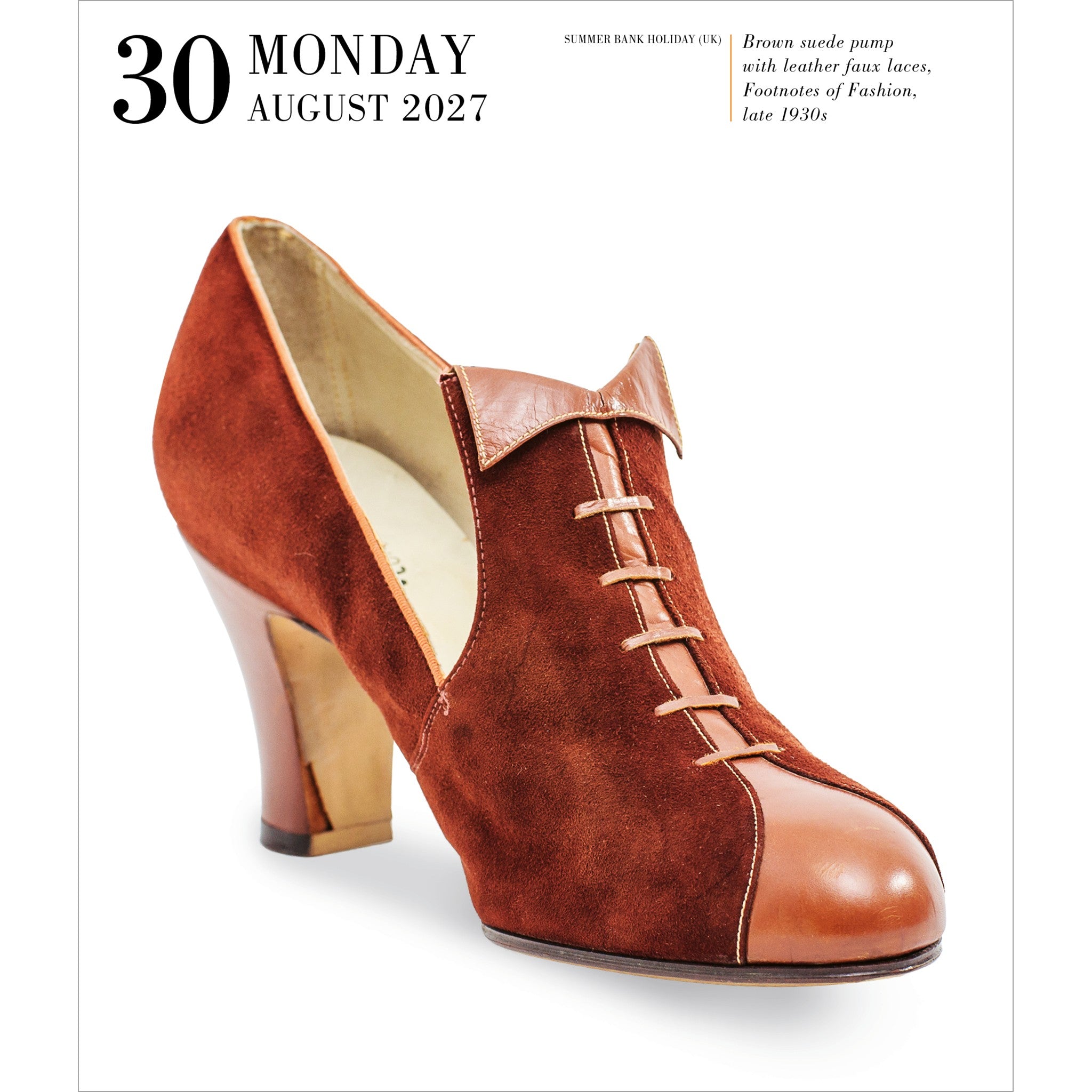 Shoes Gallery 2027 Box Calendar