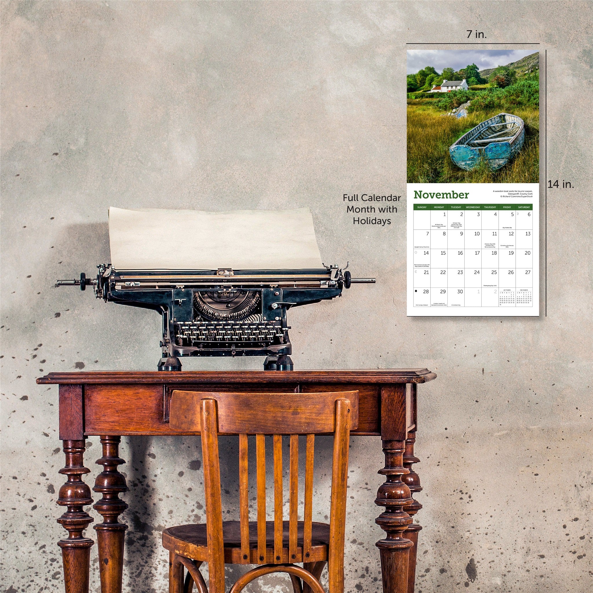 Irlande 2027 Mini Calendrier