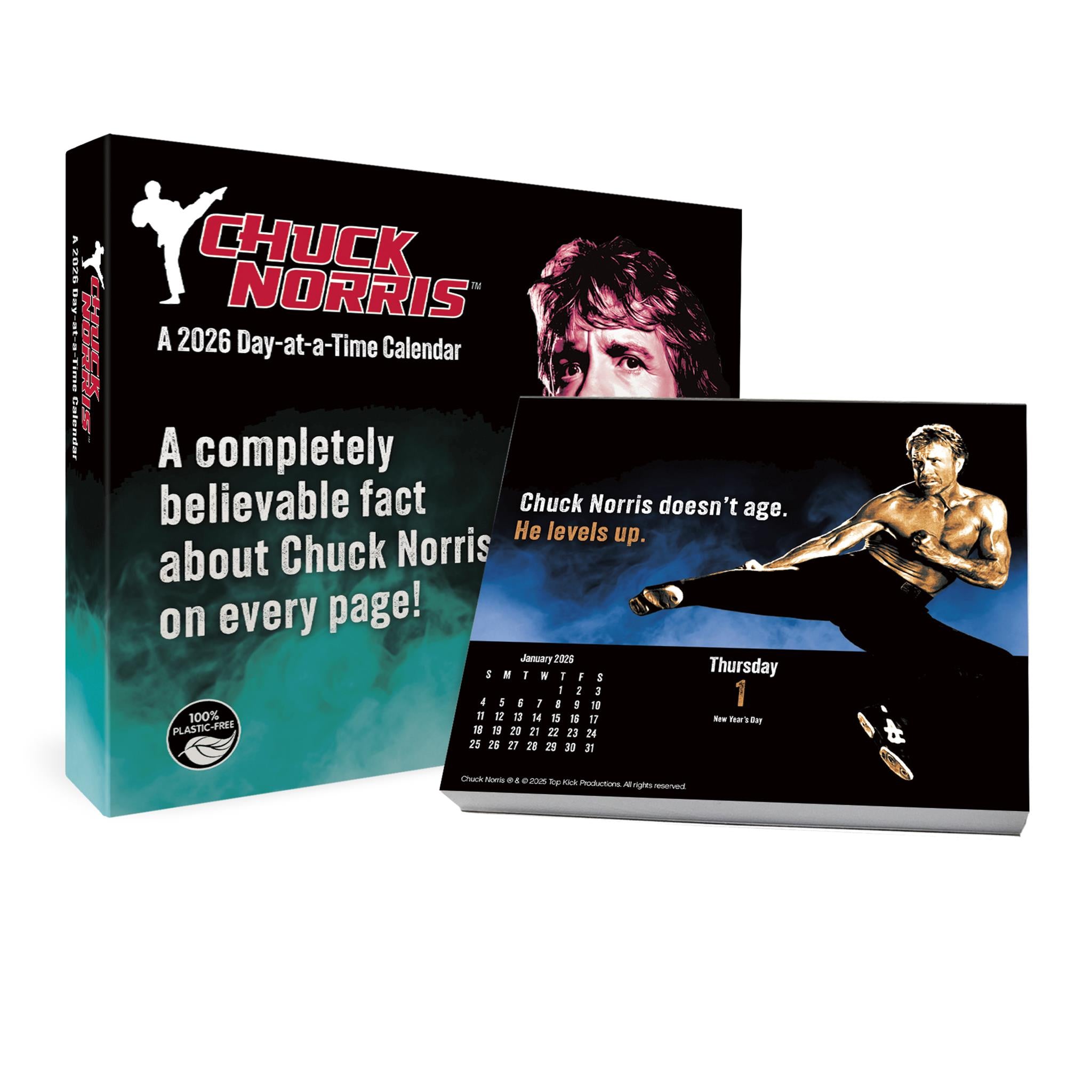 Calendrier Chuck Norris 2026