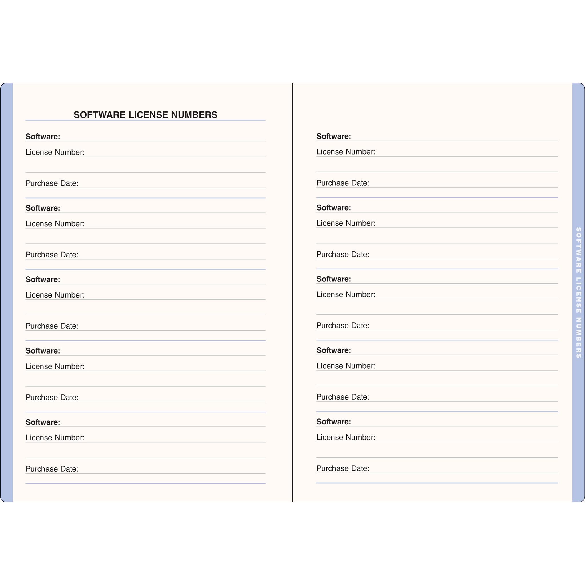 Internet Log Book Large Wildflower Garden - Online Only