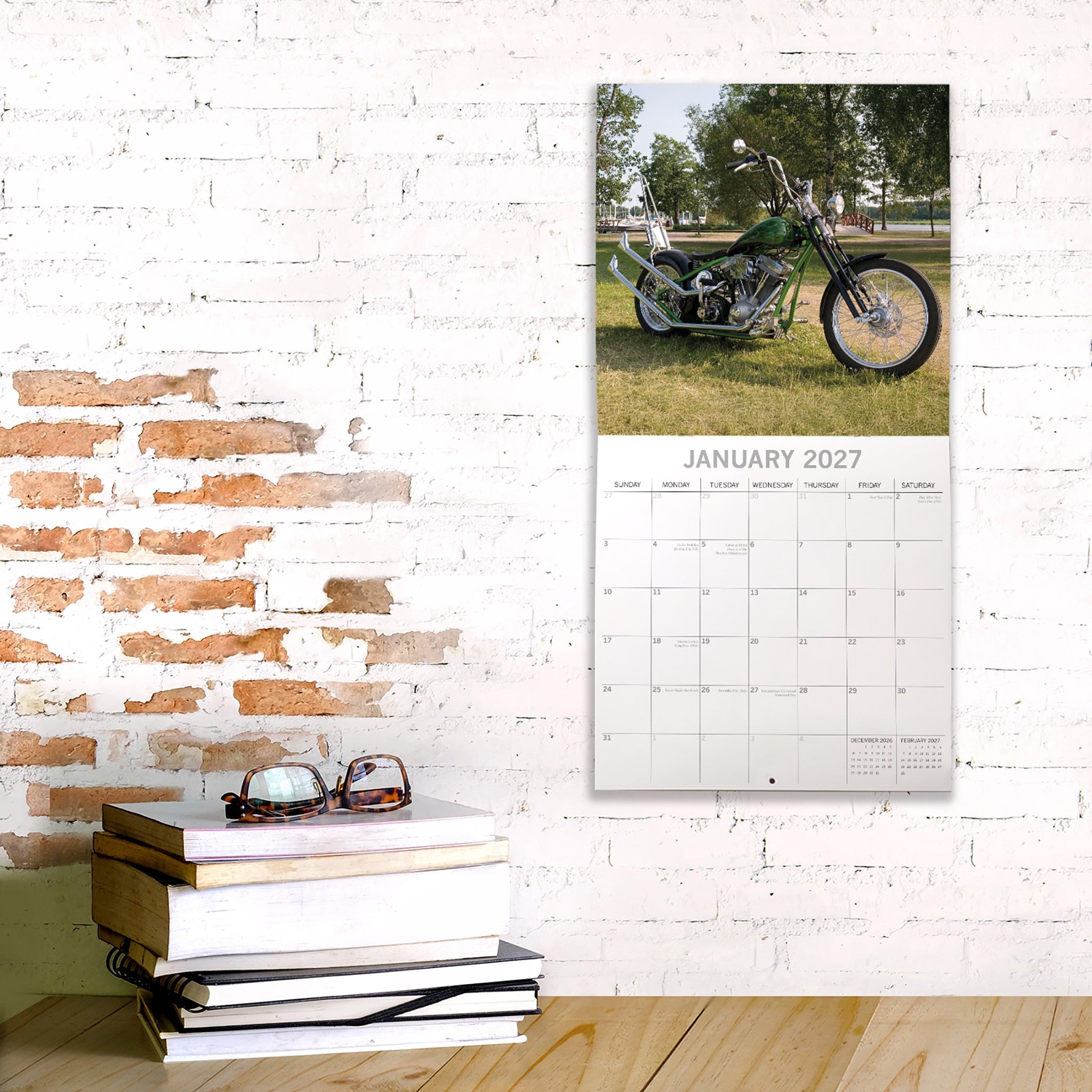 Custom Bikes 2027 Wall Calendar
