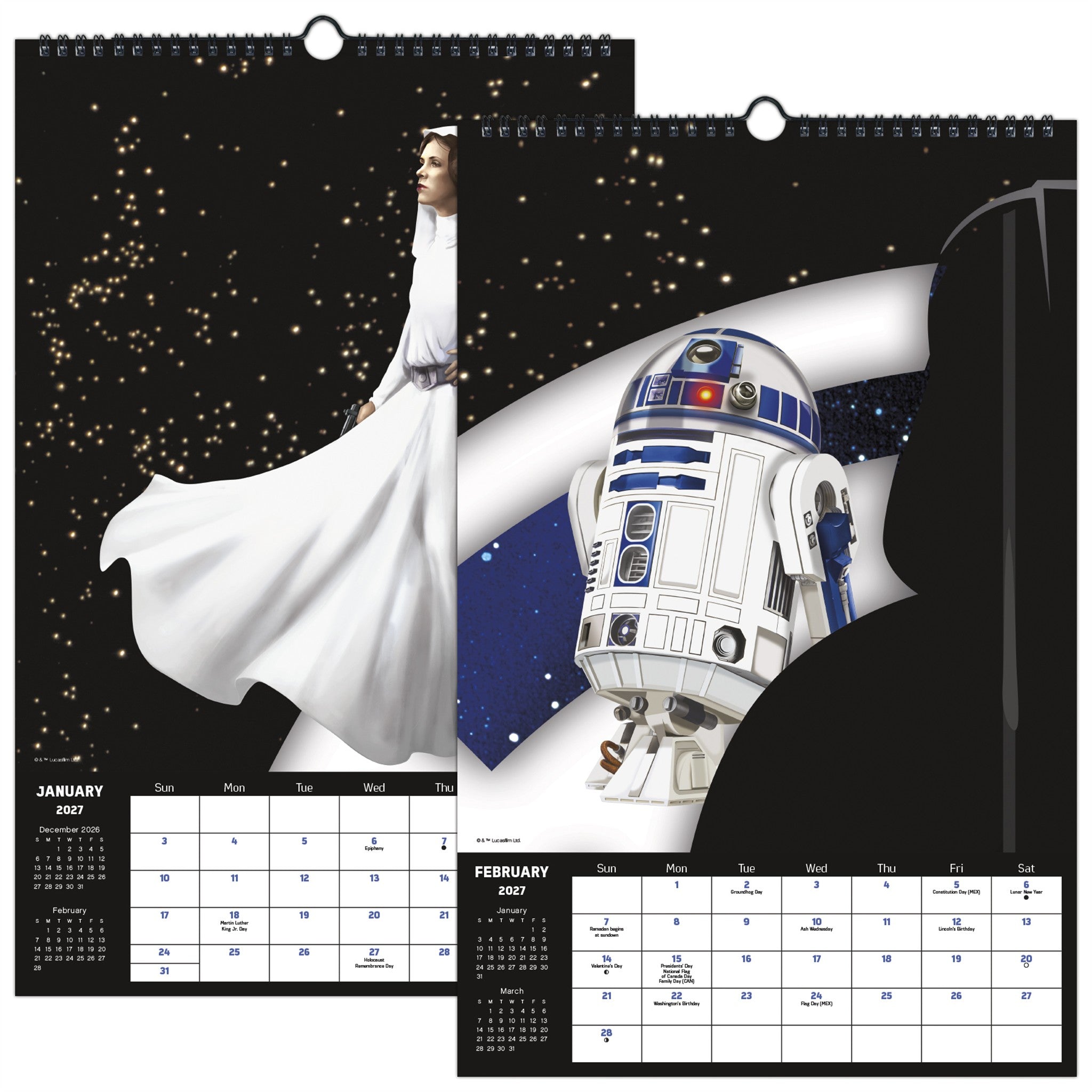 Star Wars 2027 Poster Calendar