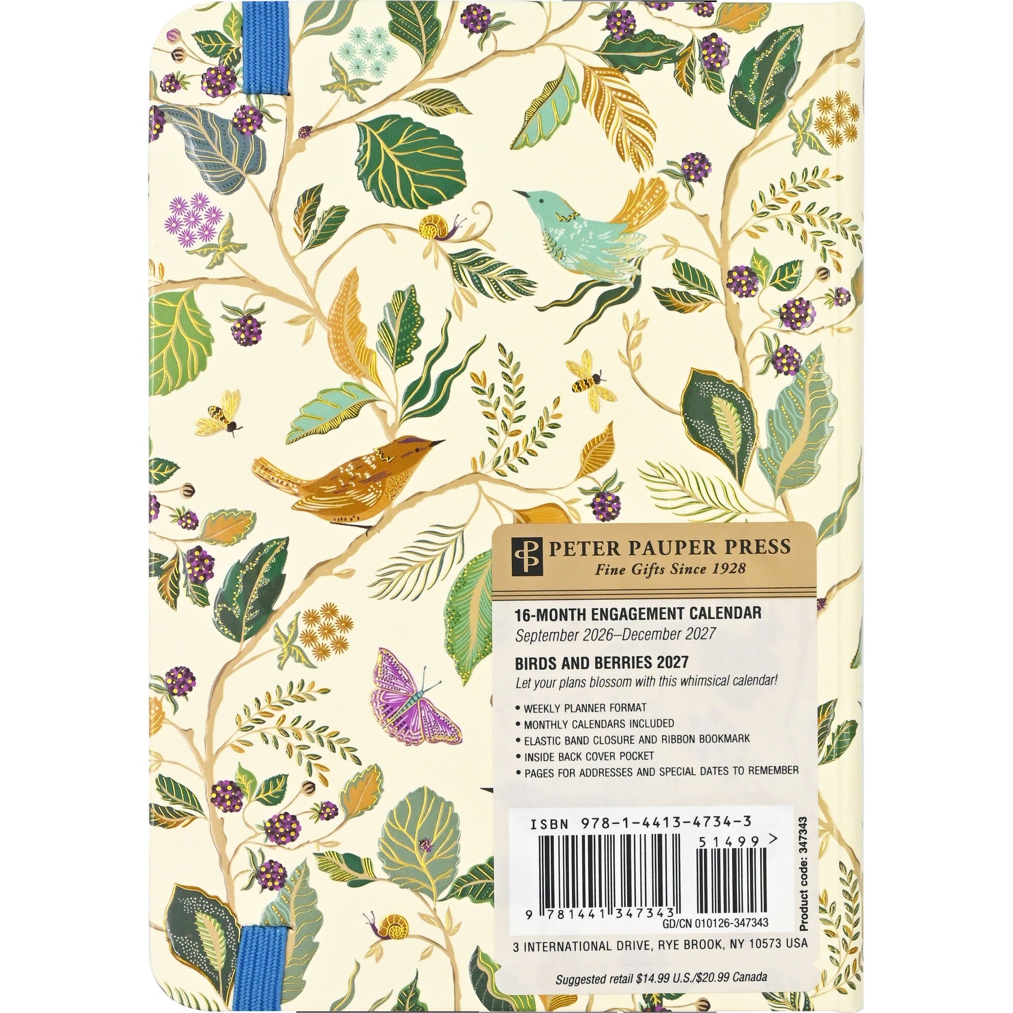 Birds and Berries 2026-2027 Engagement Calendar