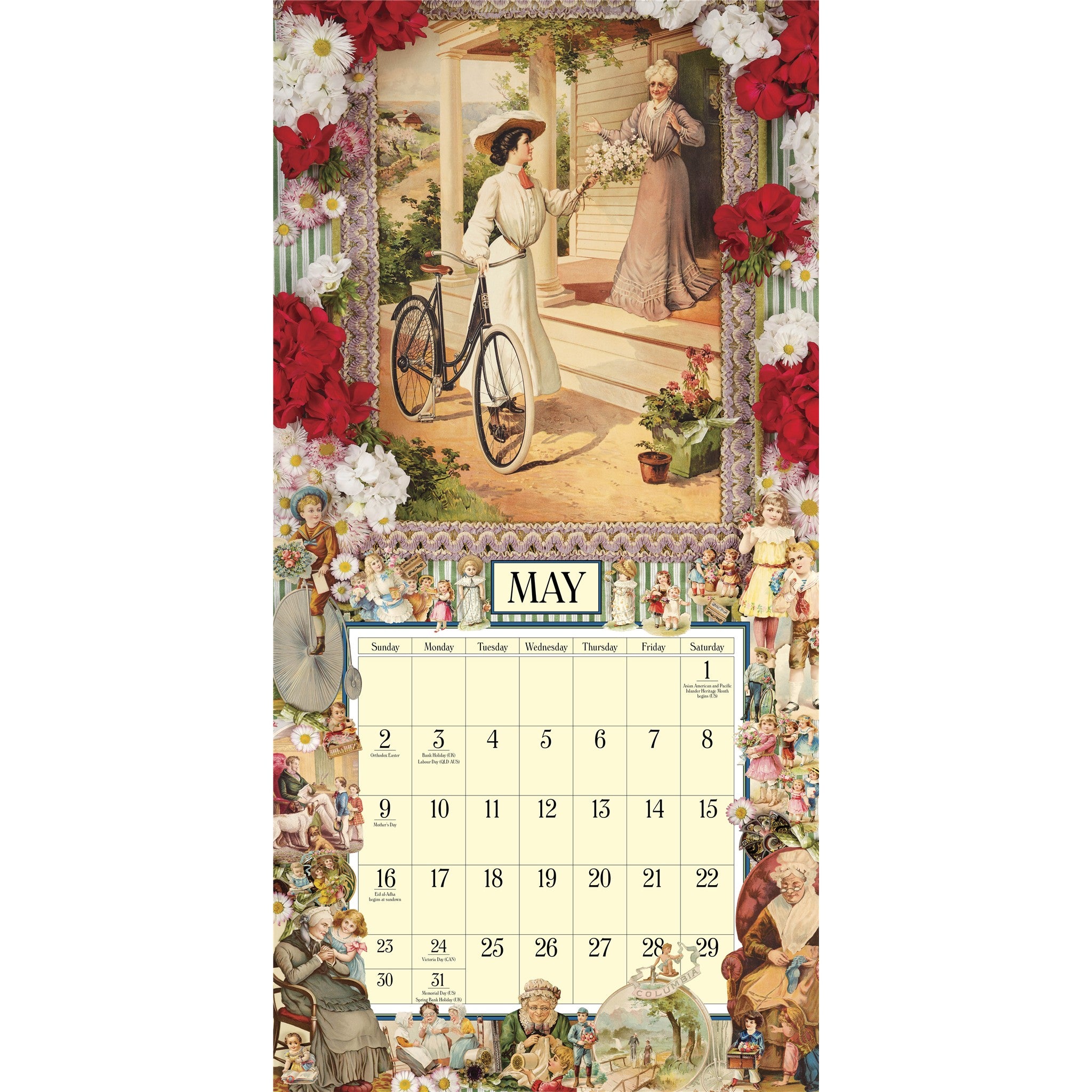 Cynthia Harts Victoriana 2027 Wall Calendar