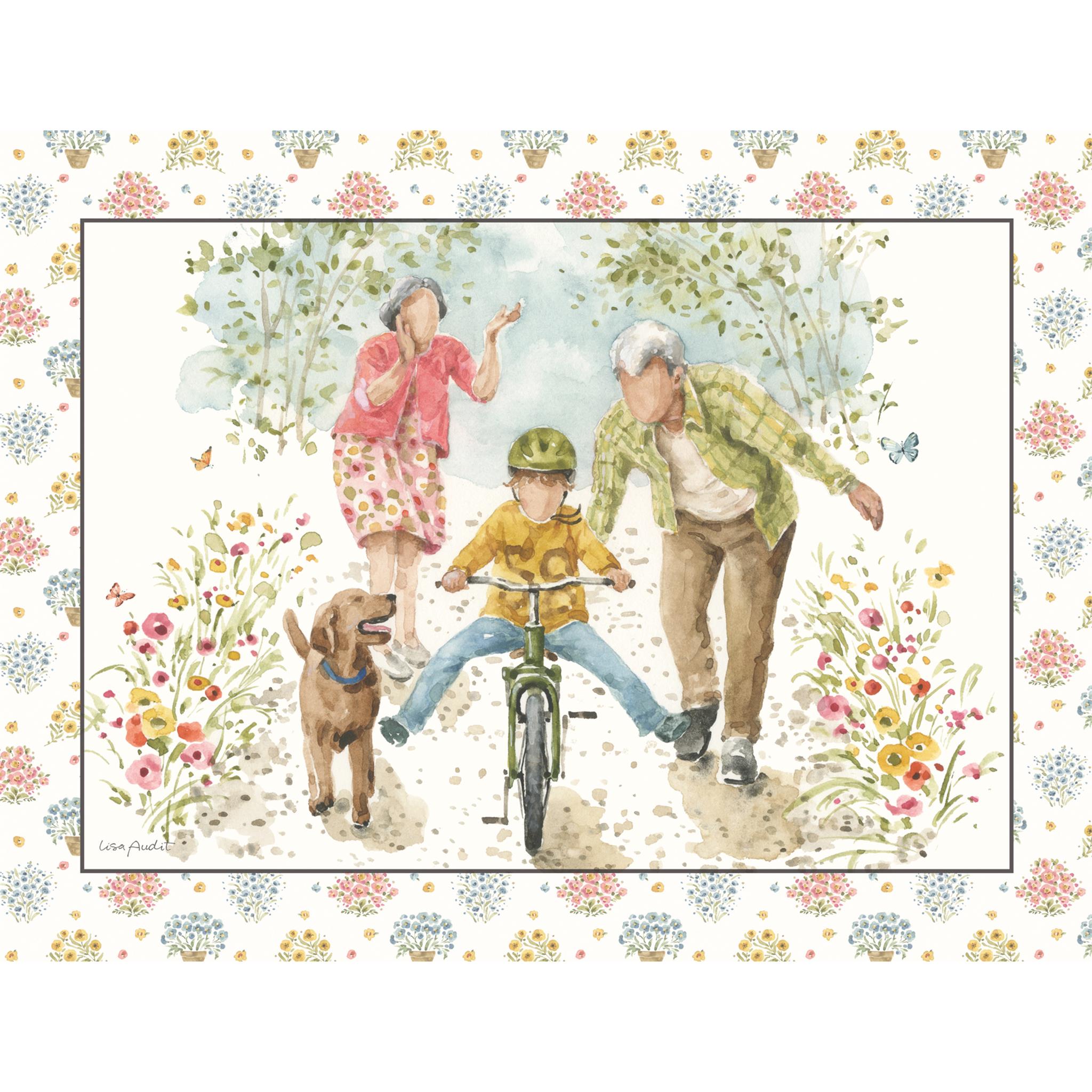 Calendrier mural édition spéciale de luxe « Moments de bonheur » 2026 avec impression