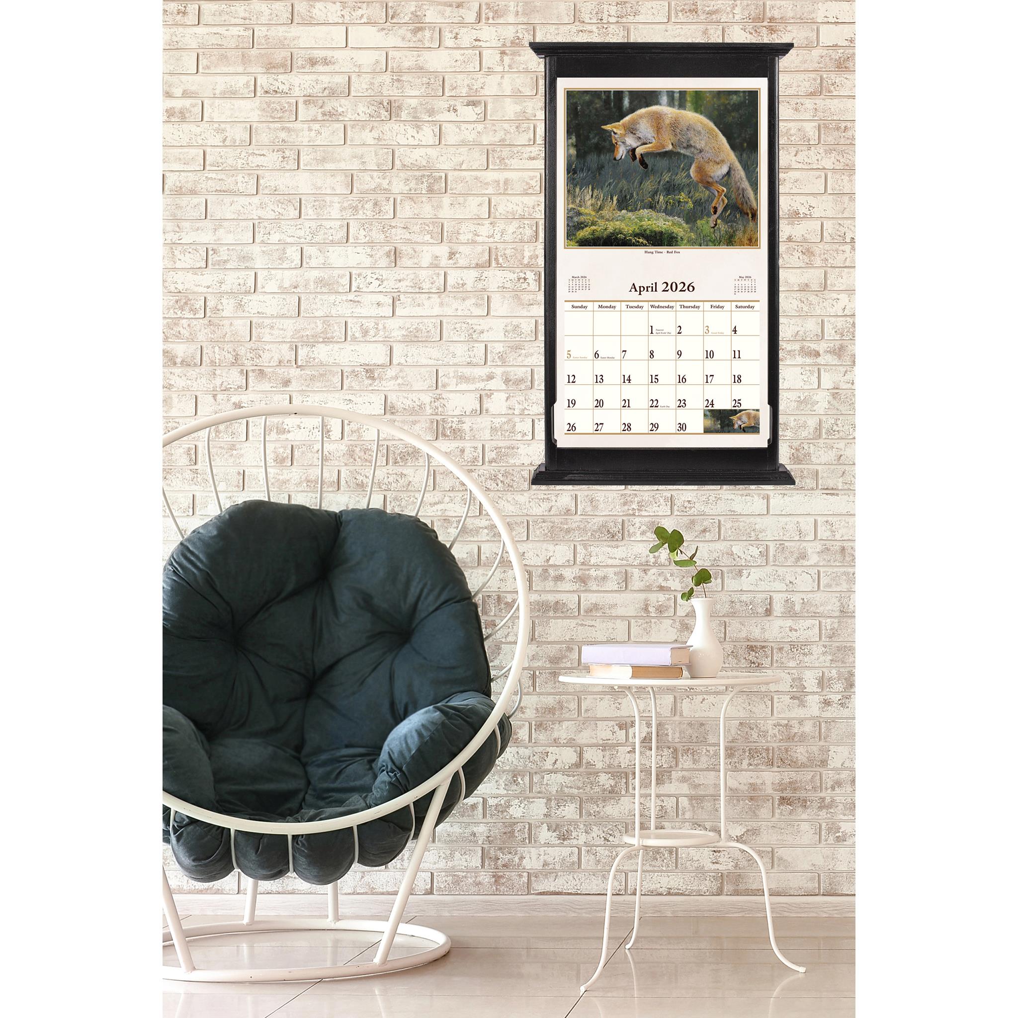 Calendrier mural 2026 « Instincts animaux » - Disponible uniquement en ligne