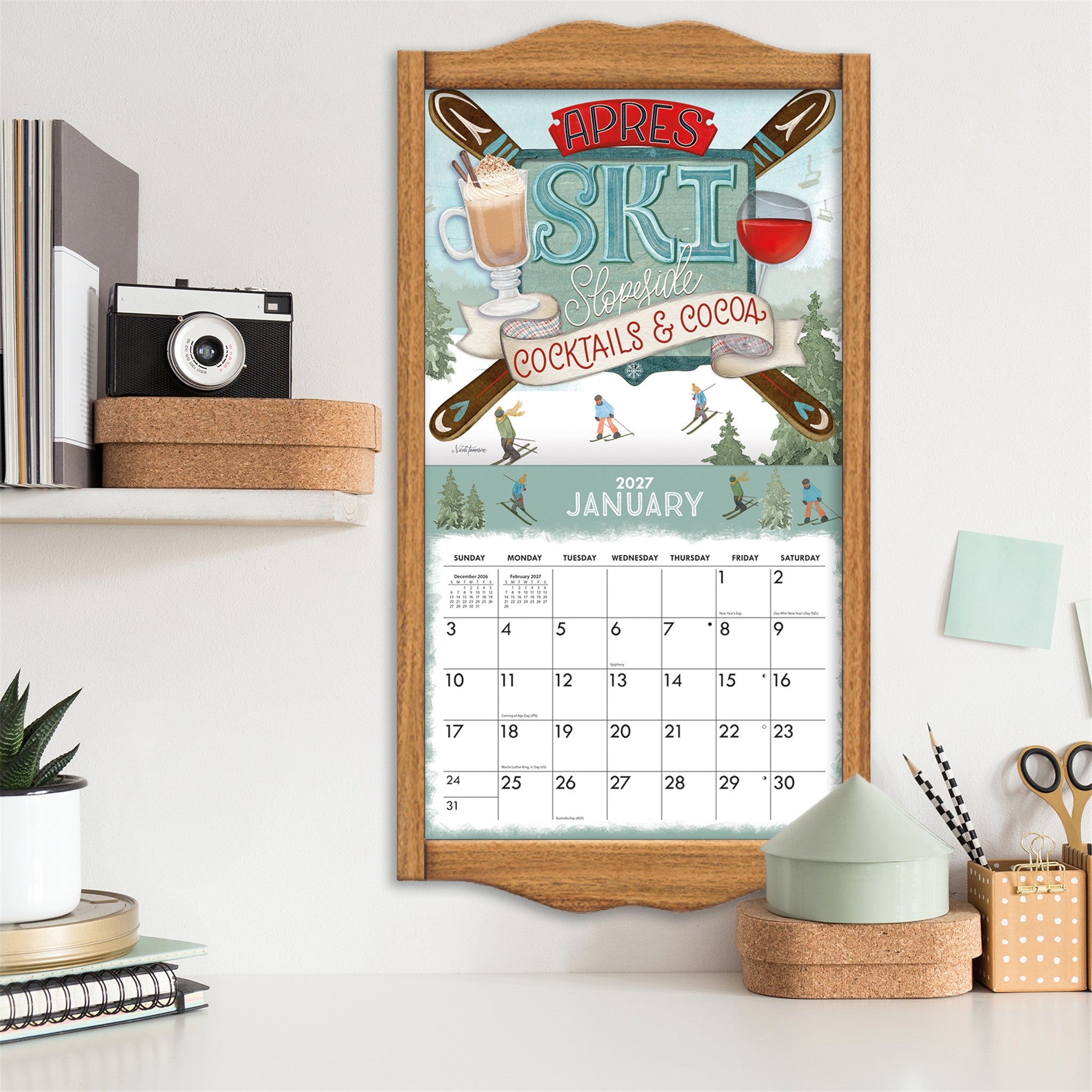 Happy Hour 2027 Wall Calendar