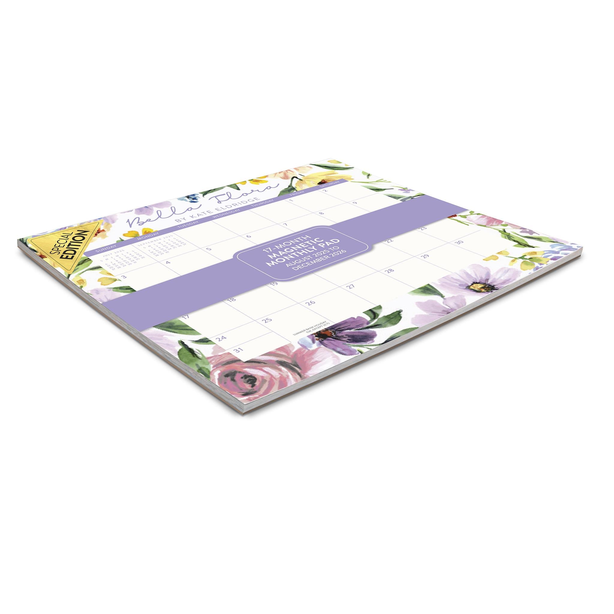 Calendrier mini magnétique exclusif Bella Flora 2025-2026