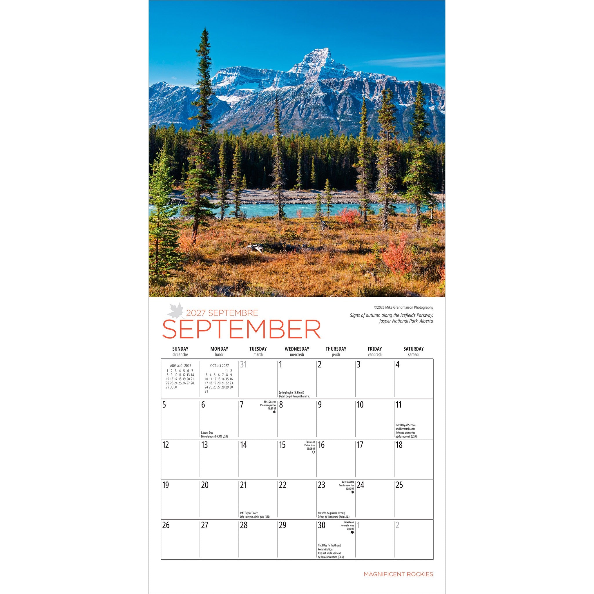 Magnificent Rockies 2027 Mini Calendar - Online Only