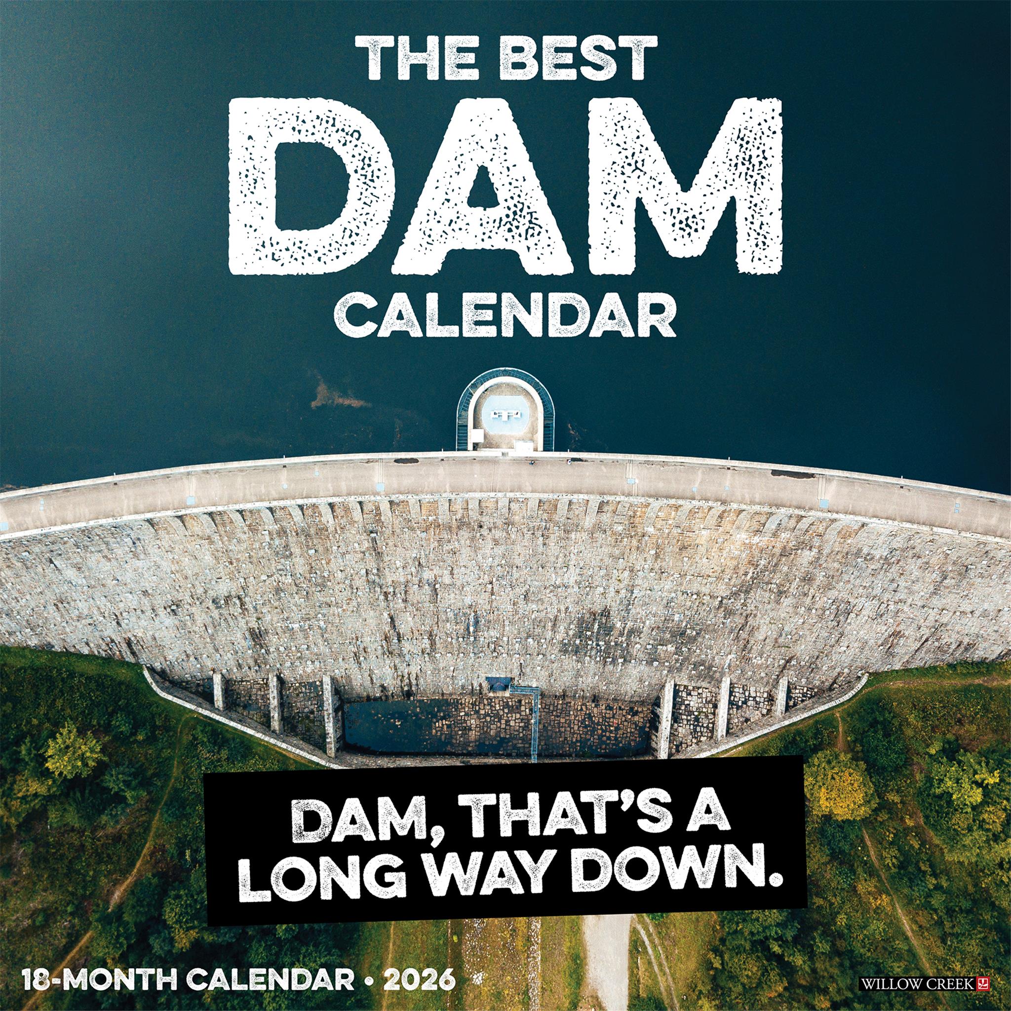 Le meilleur calendrier mural des barrages 2026 - Disponible uniquement en ligne