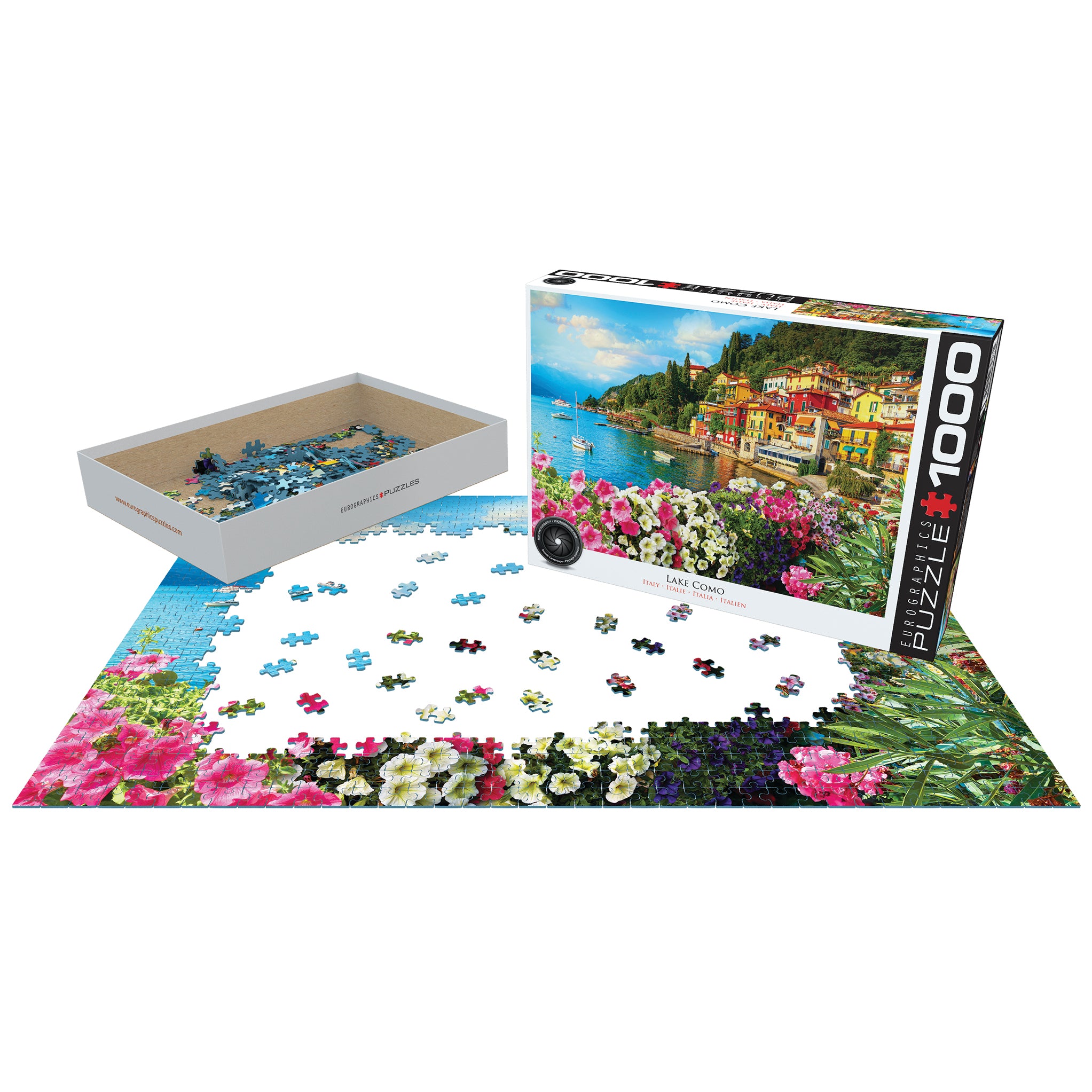 Lake Como Italy 1000 Piece Puzzle