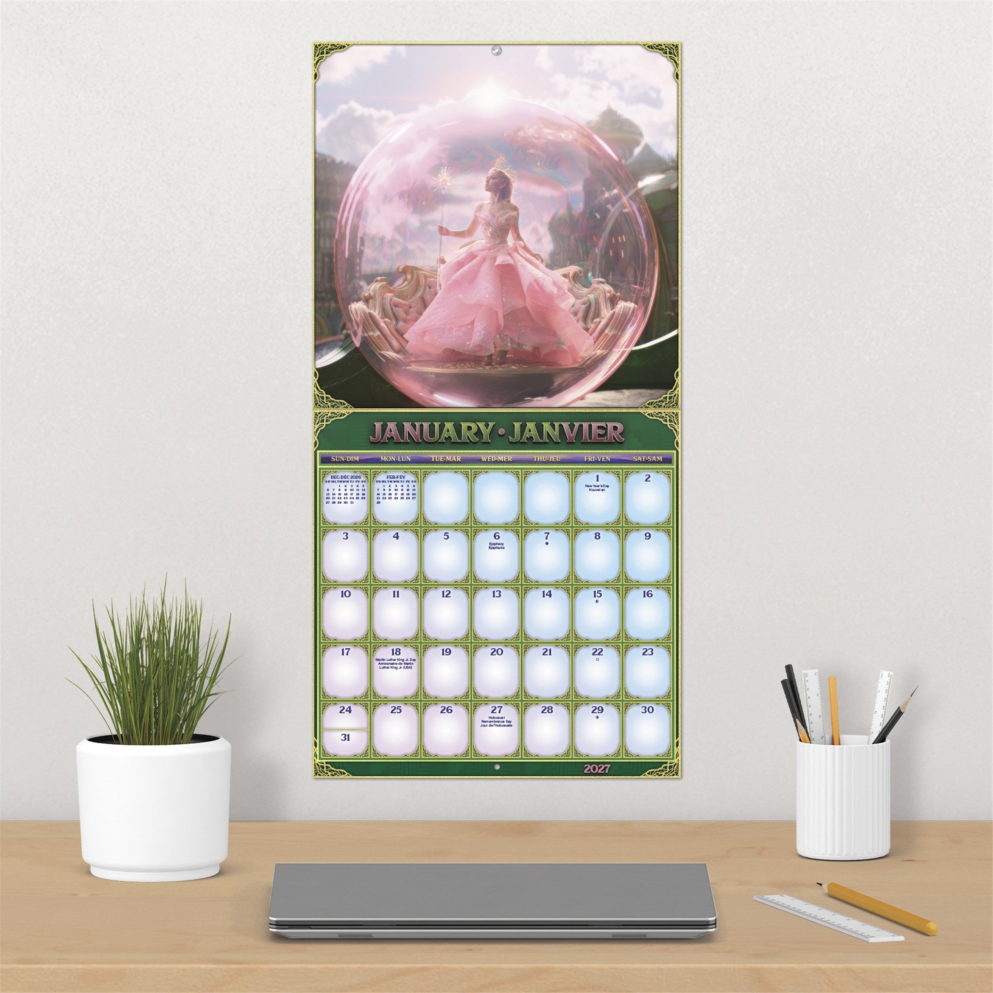 Wicked: Calendrier mural Pour le Bien 2027
