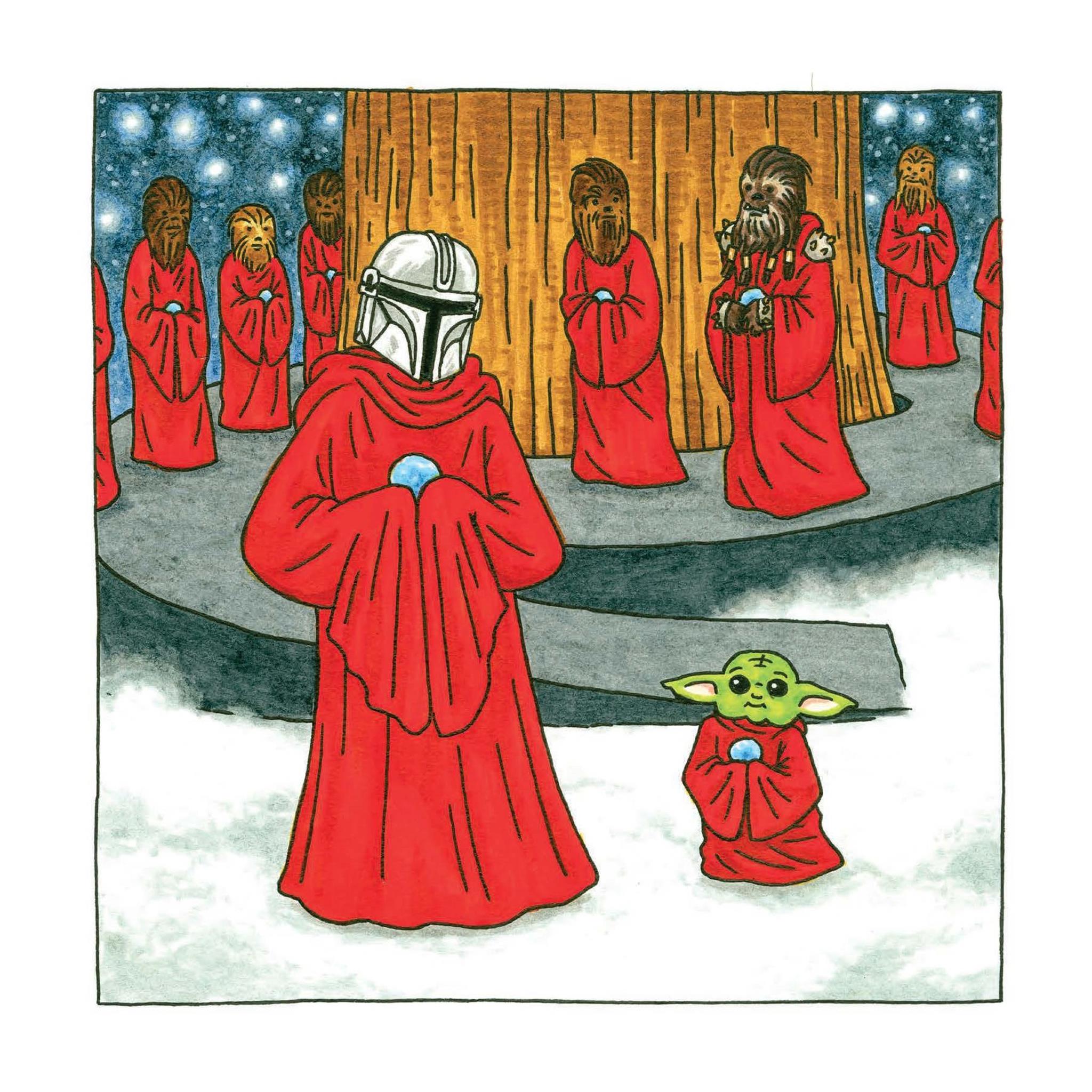 Calendrier mural 2026 de The Mandalorian and Child - Disponible uniquement en ligne