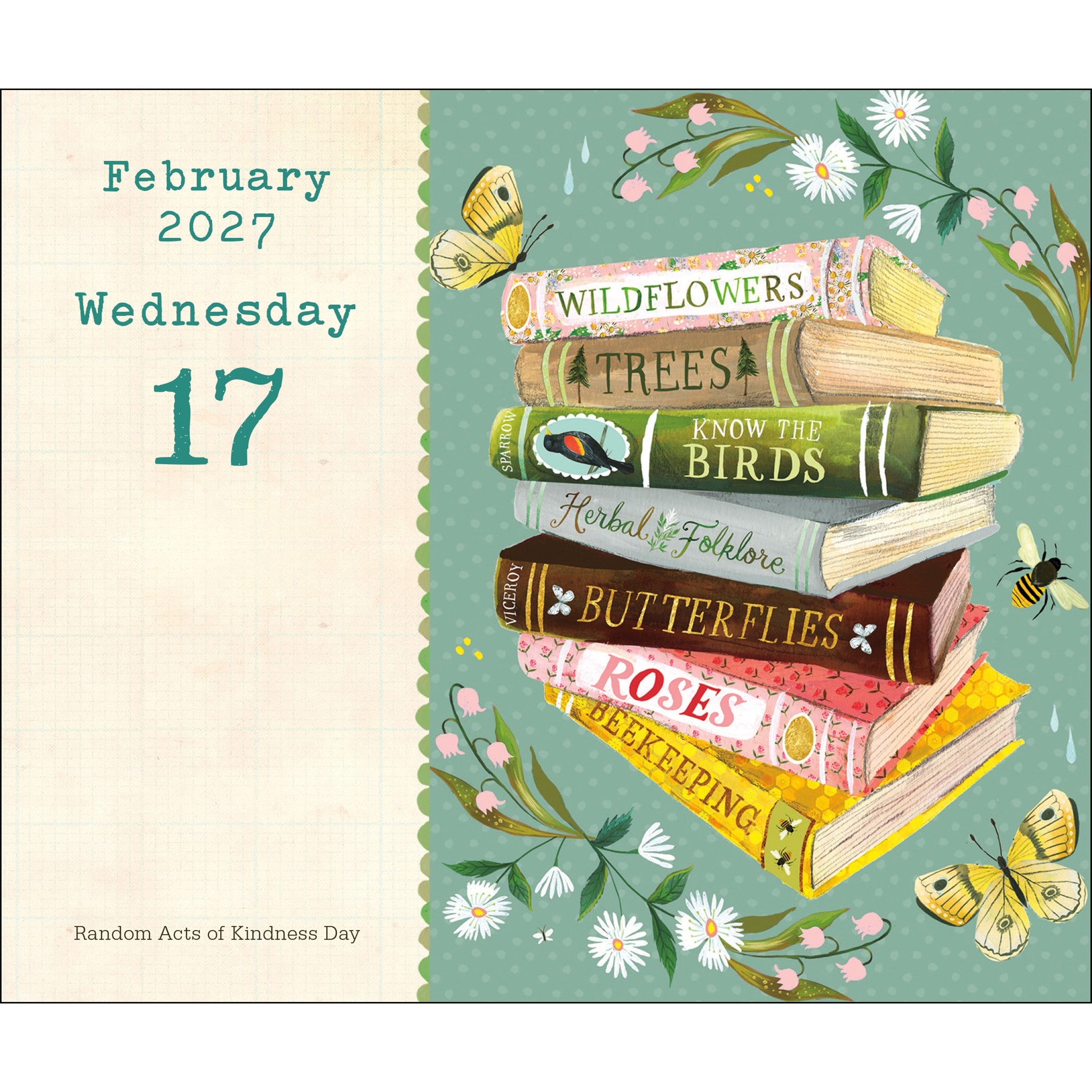 Katie Daisy 2027 Box Calendar - Online Only