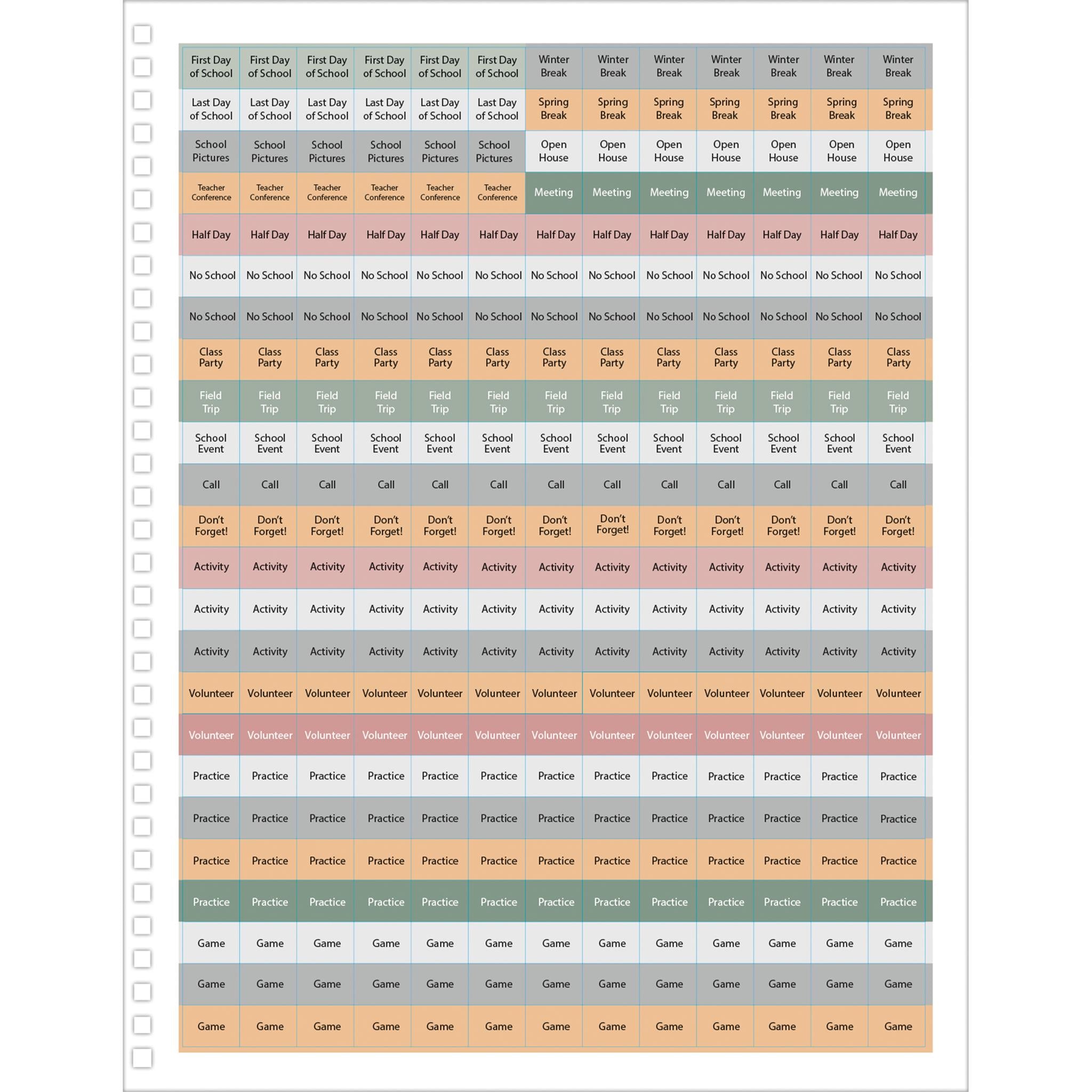 Watercolor Wonder 2025-2026 Engagement Calendar