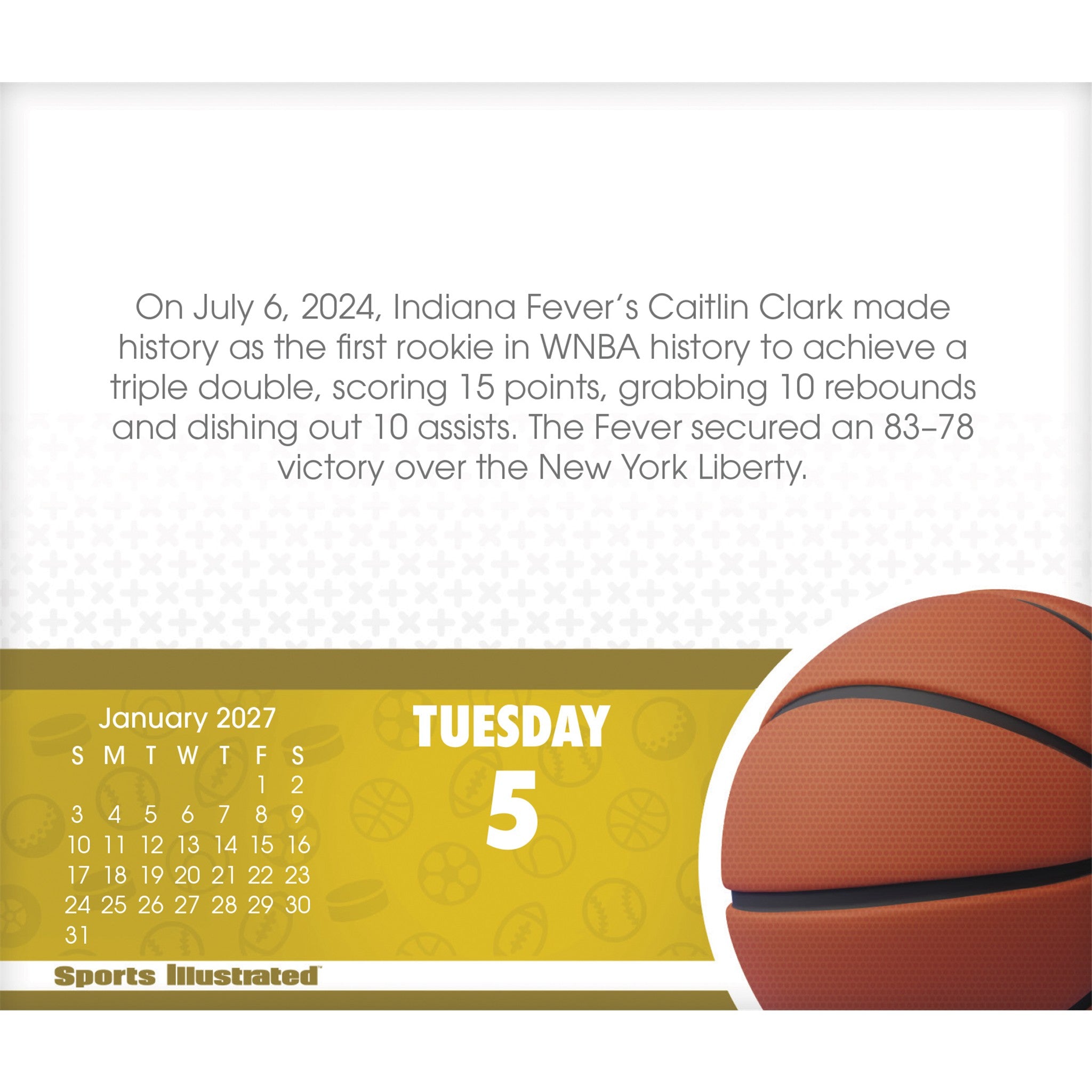 Sports Illustrated Sports 2027 Box Calendar - Online Only
