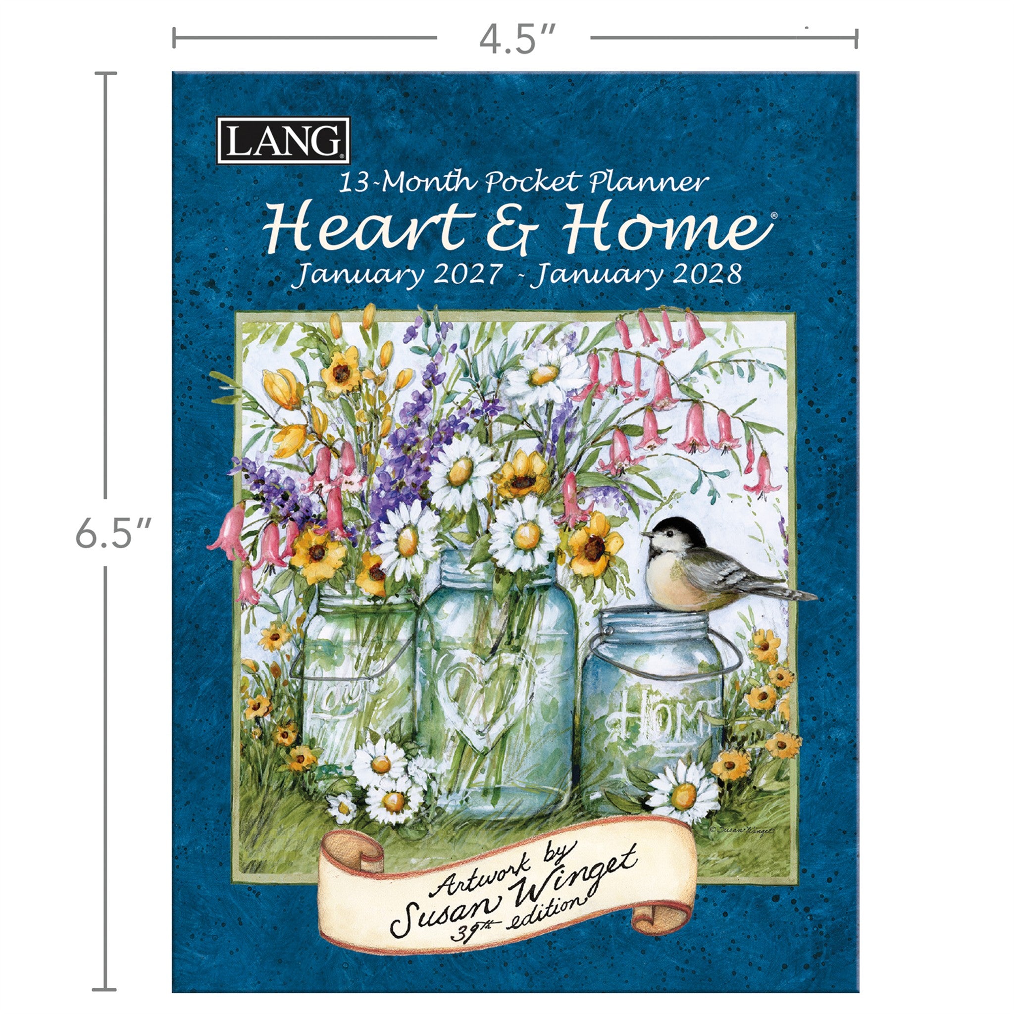 Heart and Home 2027 Monthly Pocket Planner