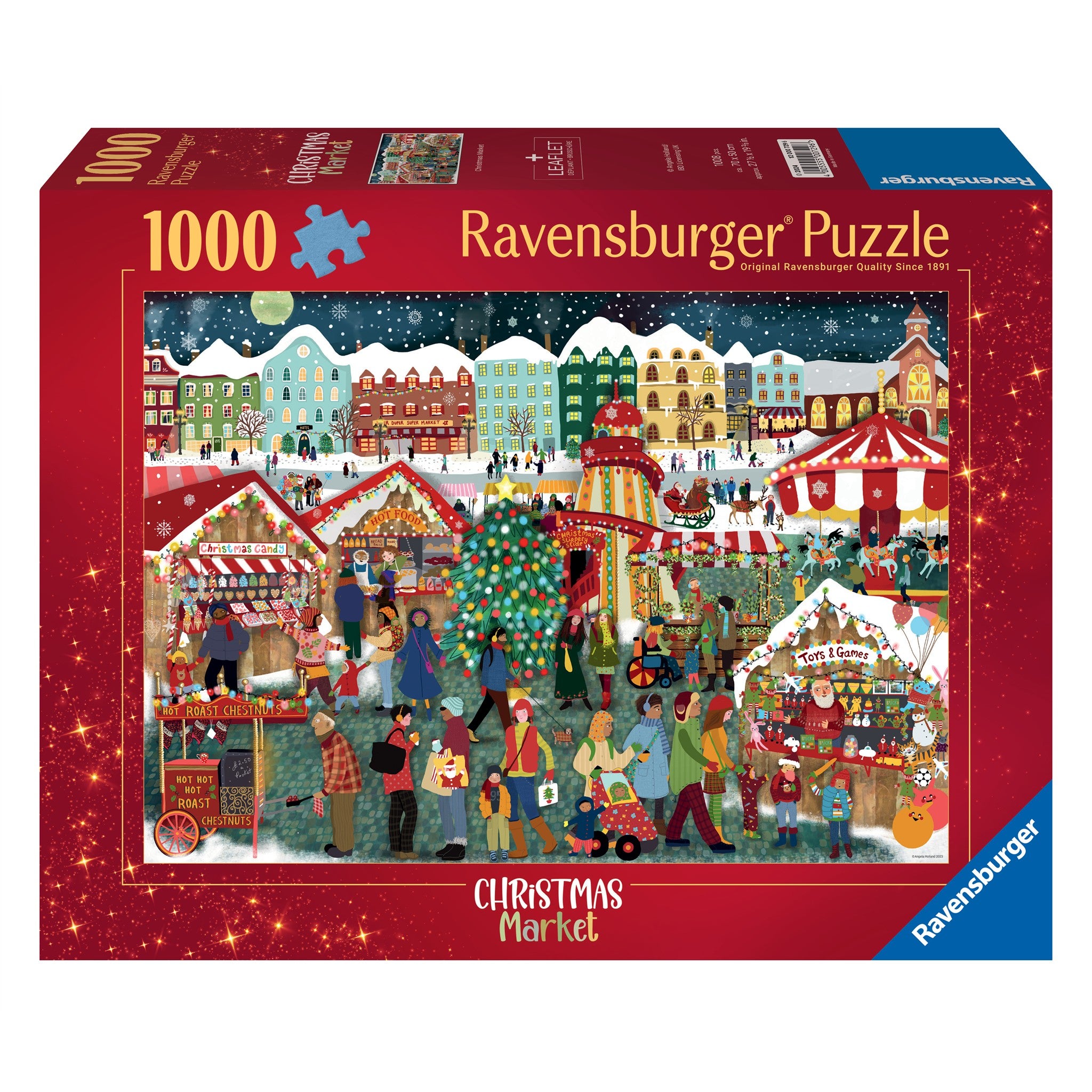 Christmas Market 1000 Piece Puzzle