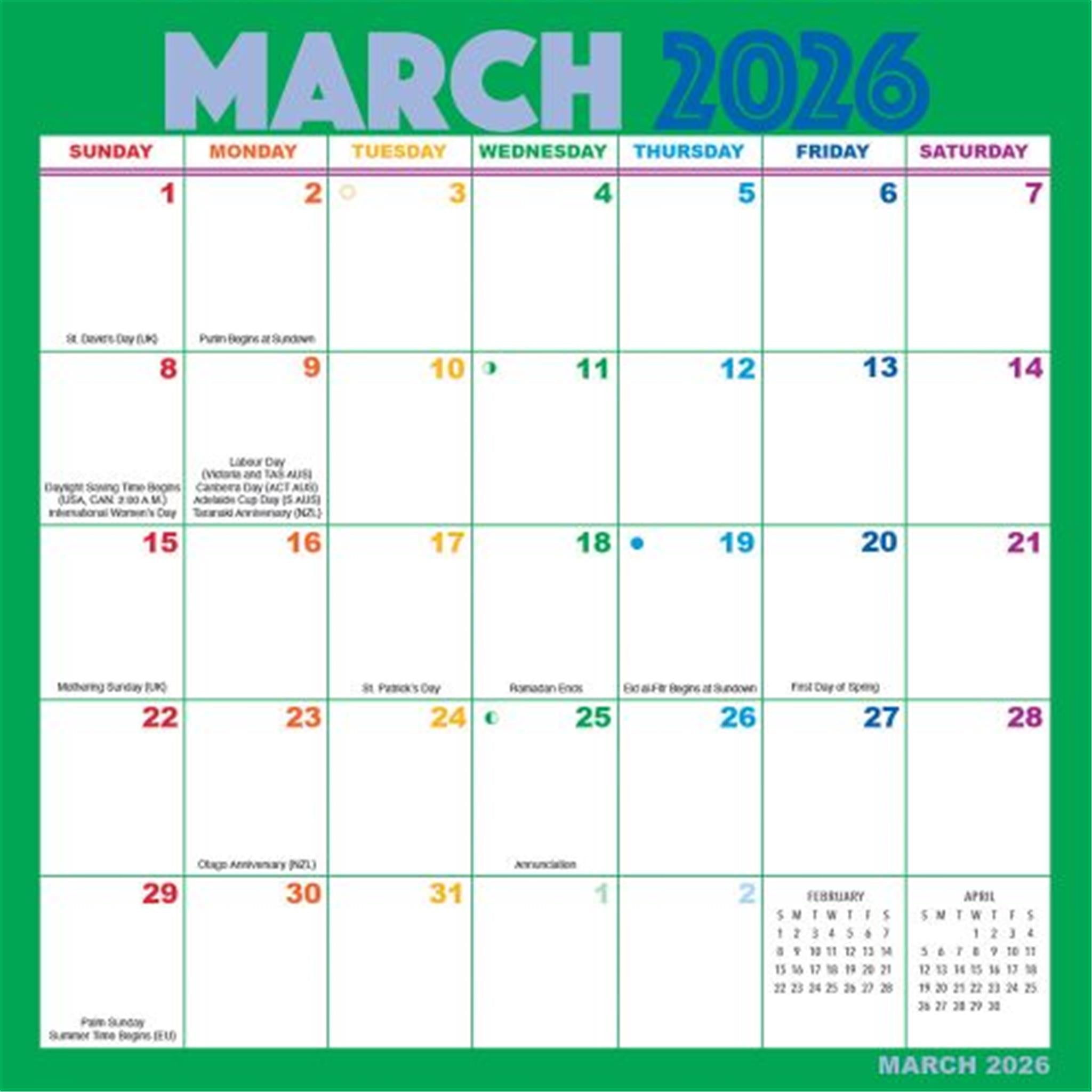 Rainbow Magic Grip 2025-2026 Exclusive Mini Calendar