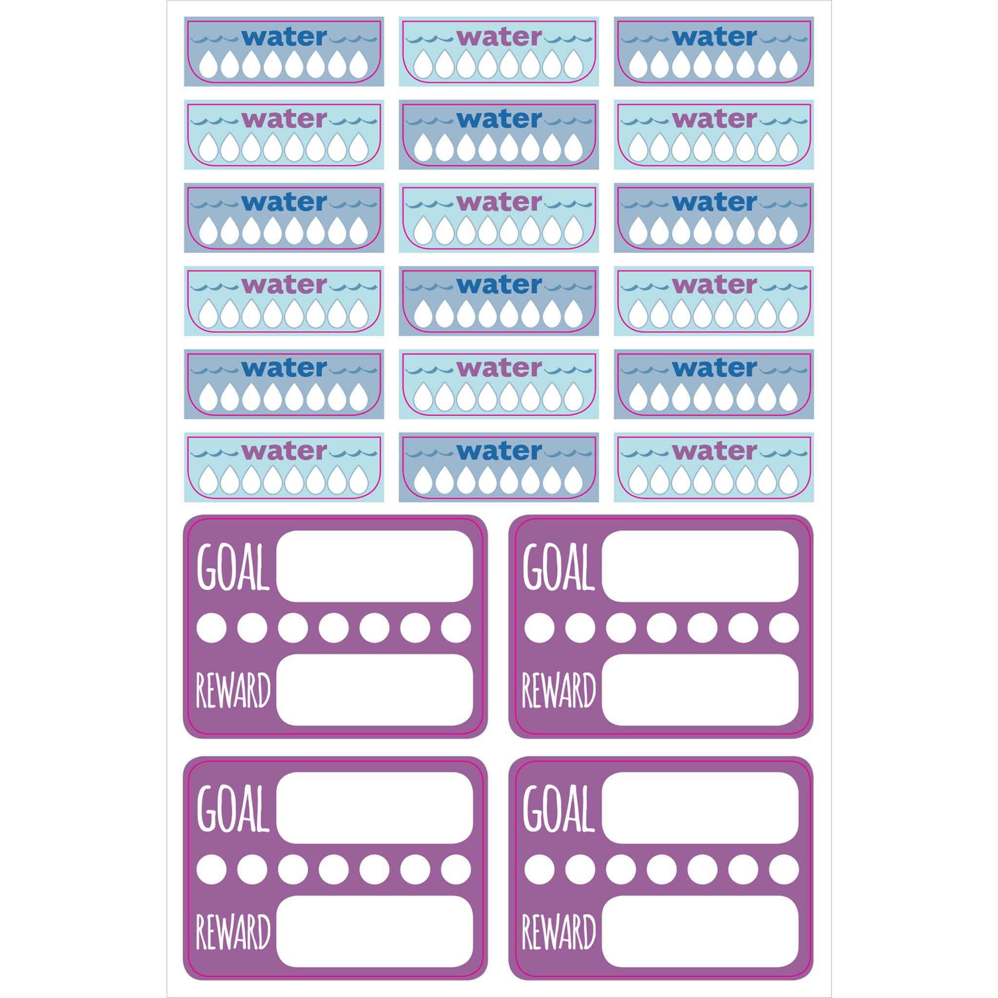 Autocollants pour agenda santé et bien-être