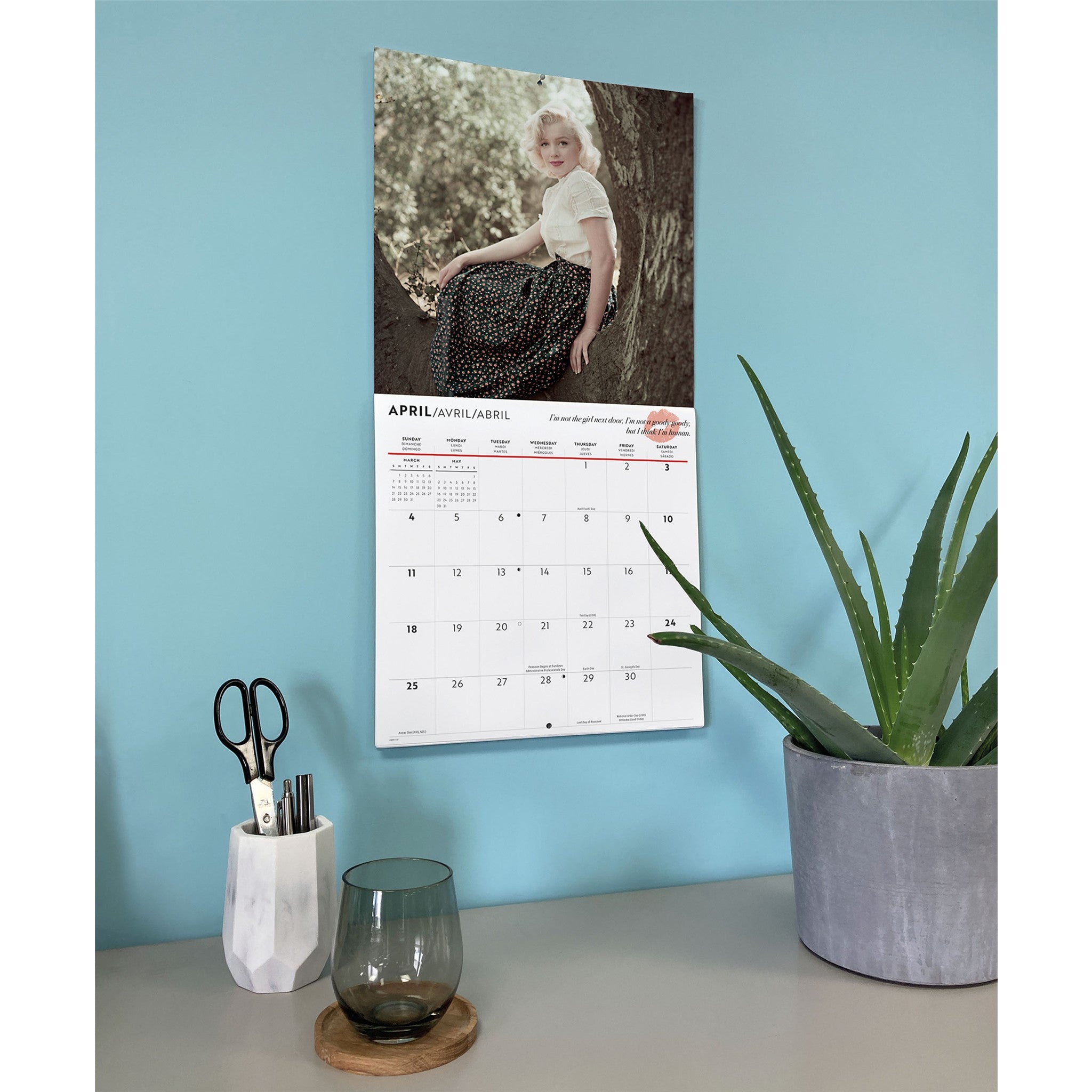 Marilyn Monroe 2027 Wall Calendar
