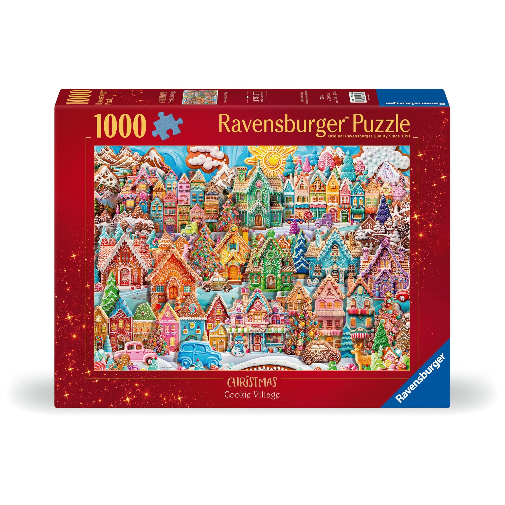 Christmas Cookie Village 1000 Piece Puzzle