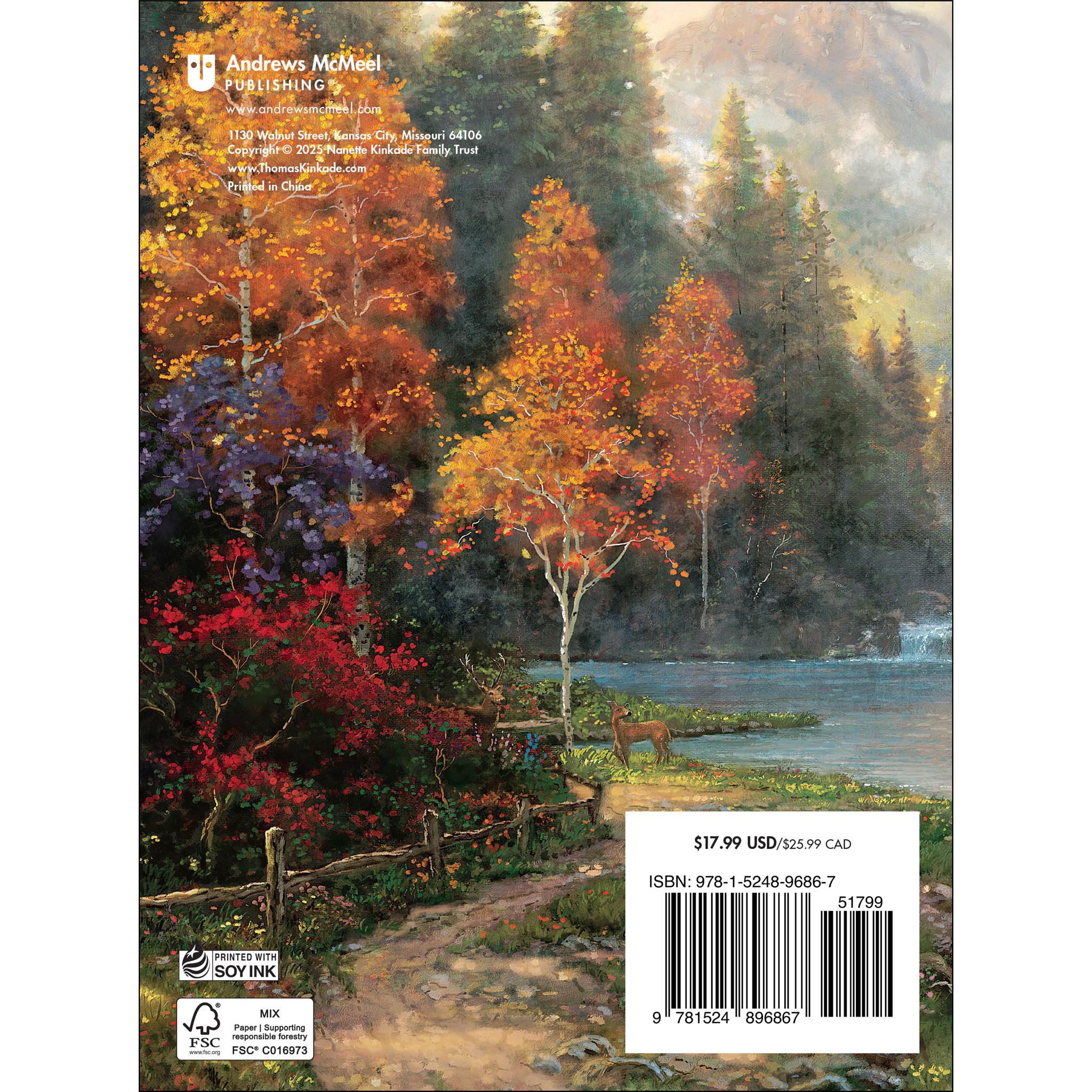 Thomas Kinkade Studios avec calendrier des fiançailles 2026