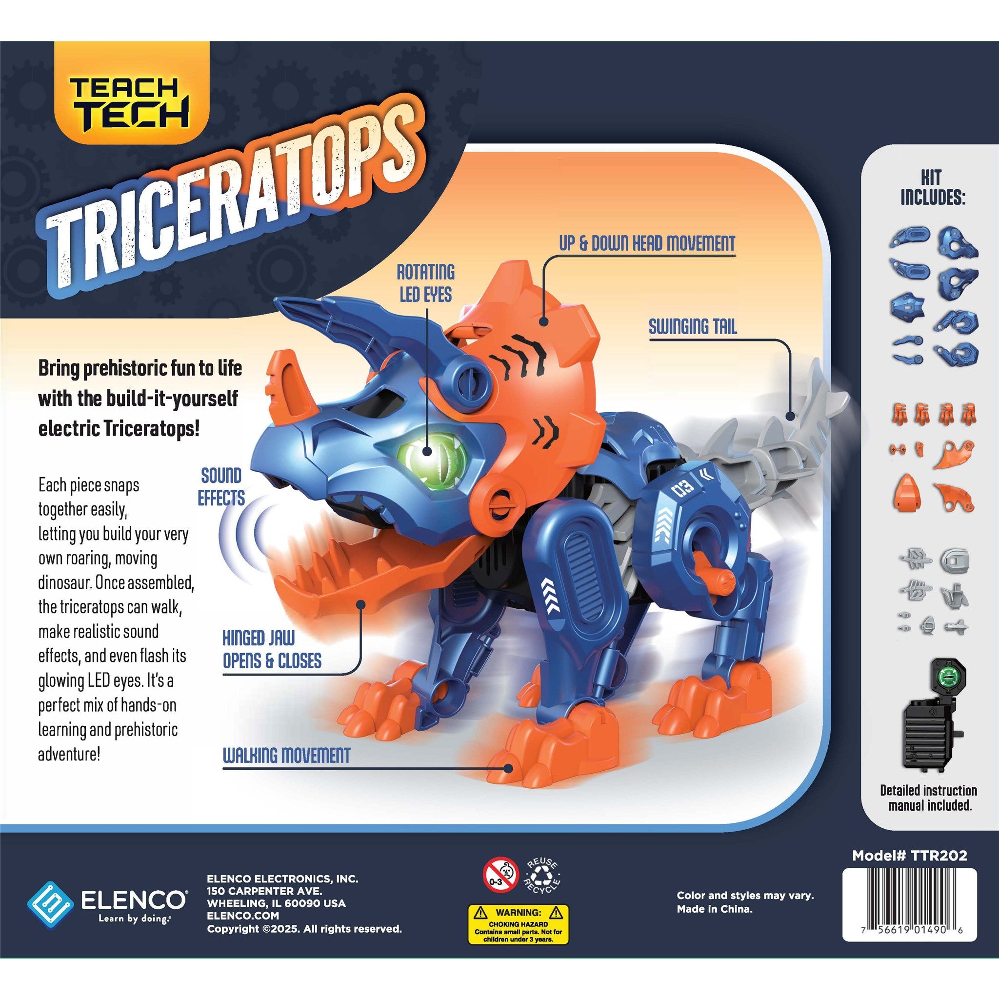Teach Tech Triceratops