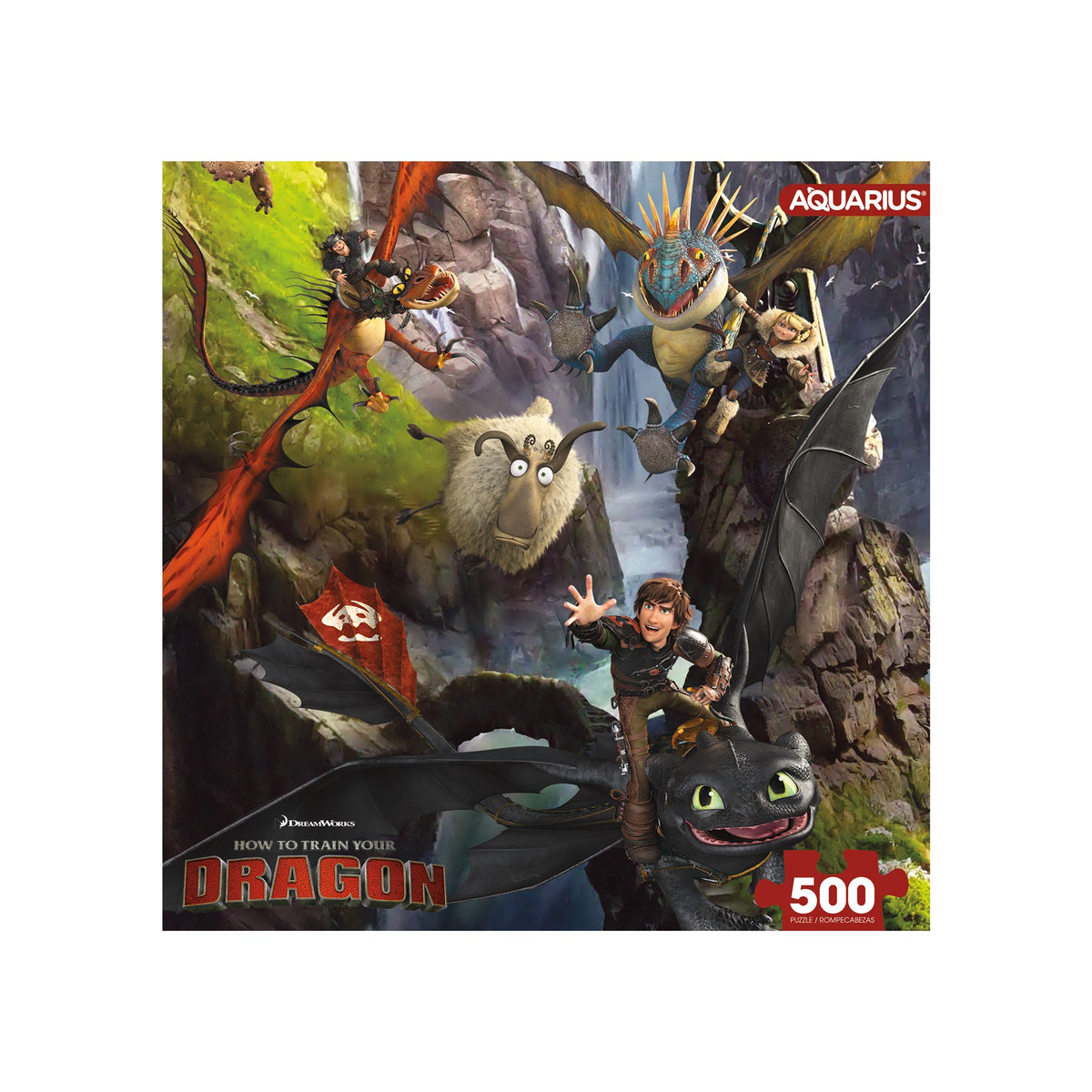 Puzzle de 500 pièces Dragons