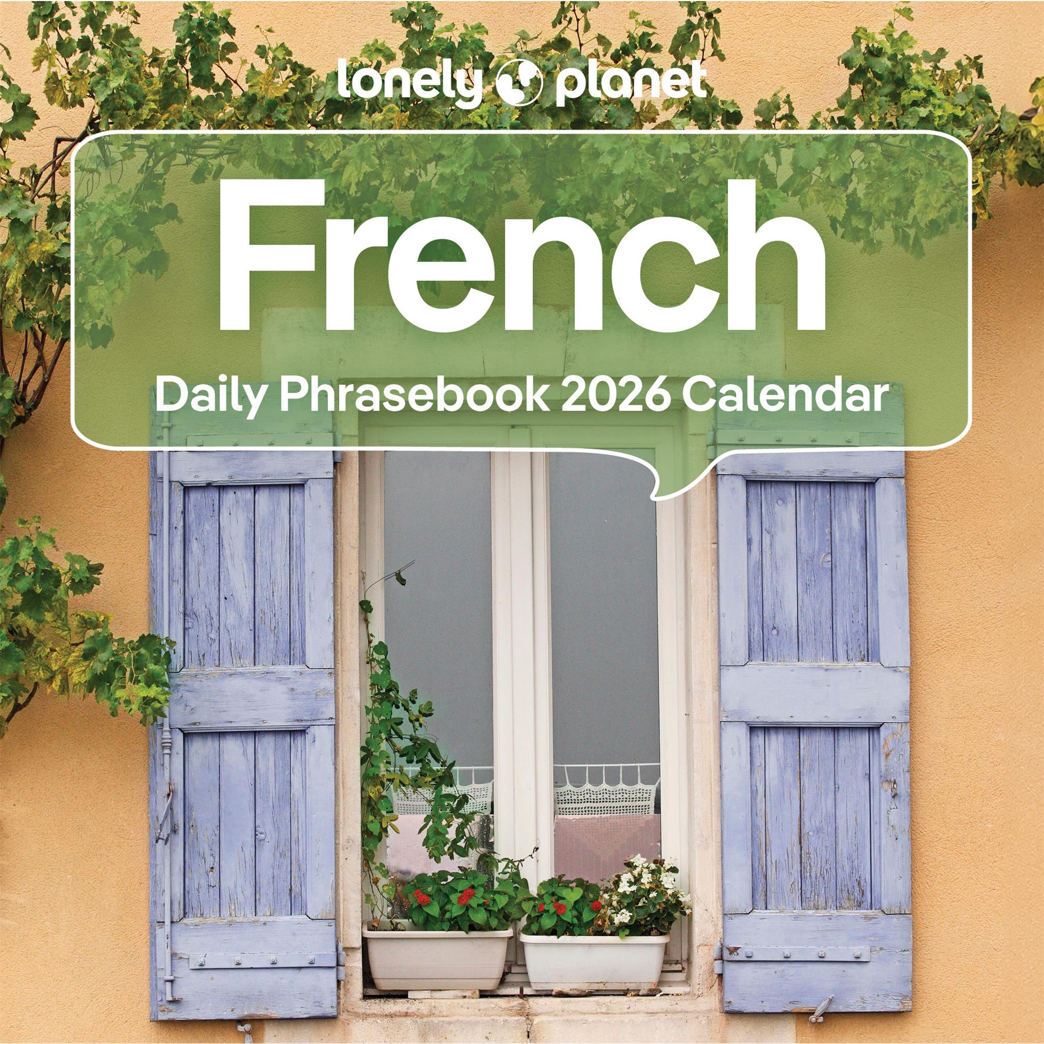 Lonely Planet : Guide de conversation français 2026 - Calendrier en boîte - Disponible uniquement en ligne