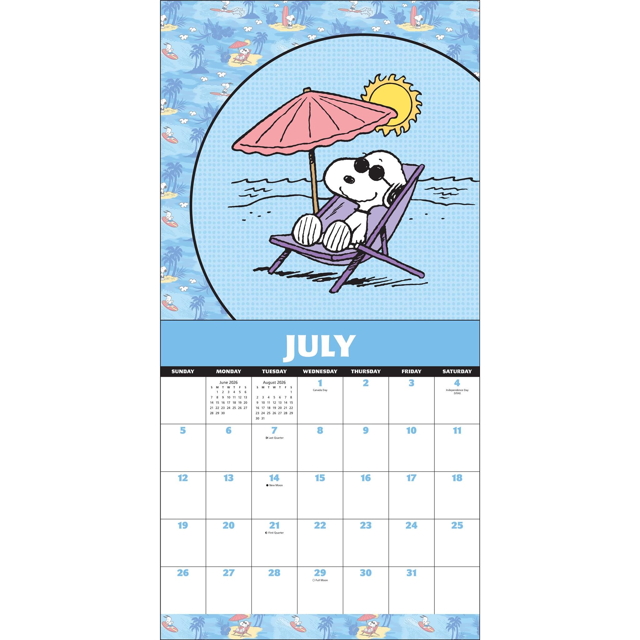 Peanuts®: Snoopy 2026 Wall Calendar