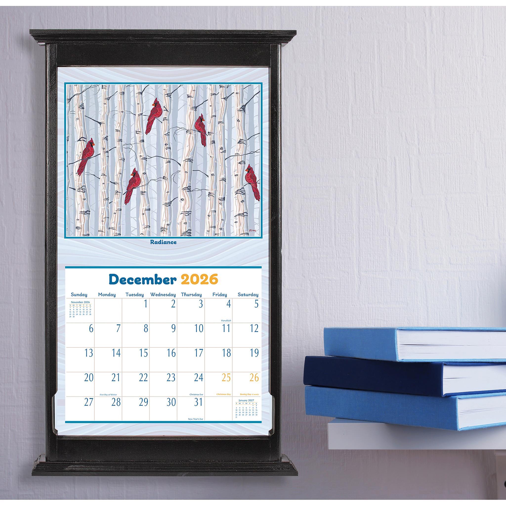 Quiet Places 2026 Wall Calendar - Online Only