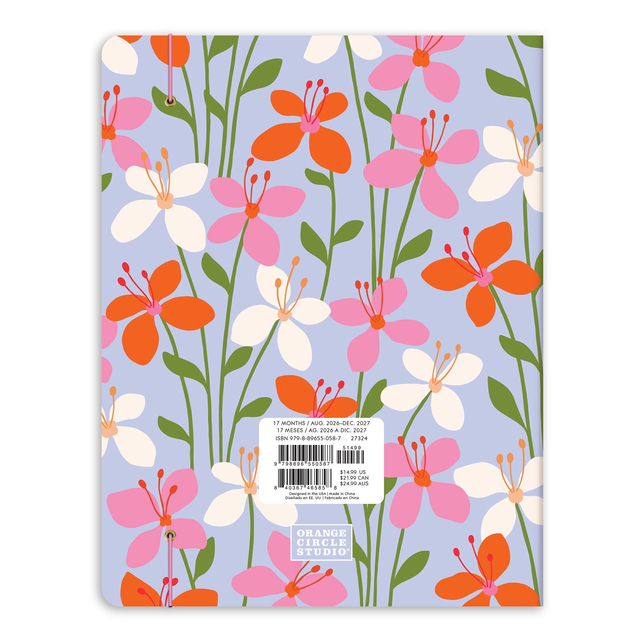 Secret Garden Just Right 2026-2027 Monthly Planner