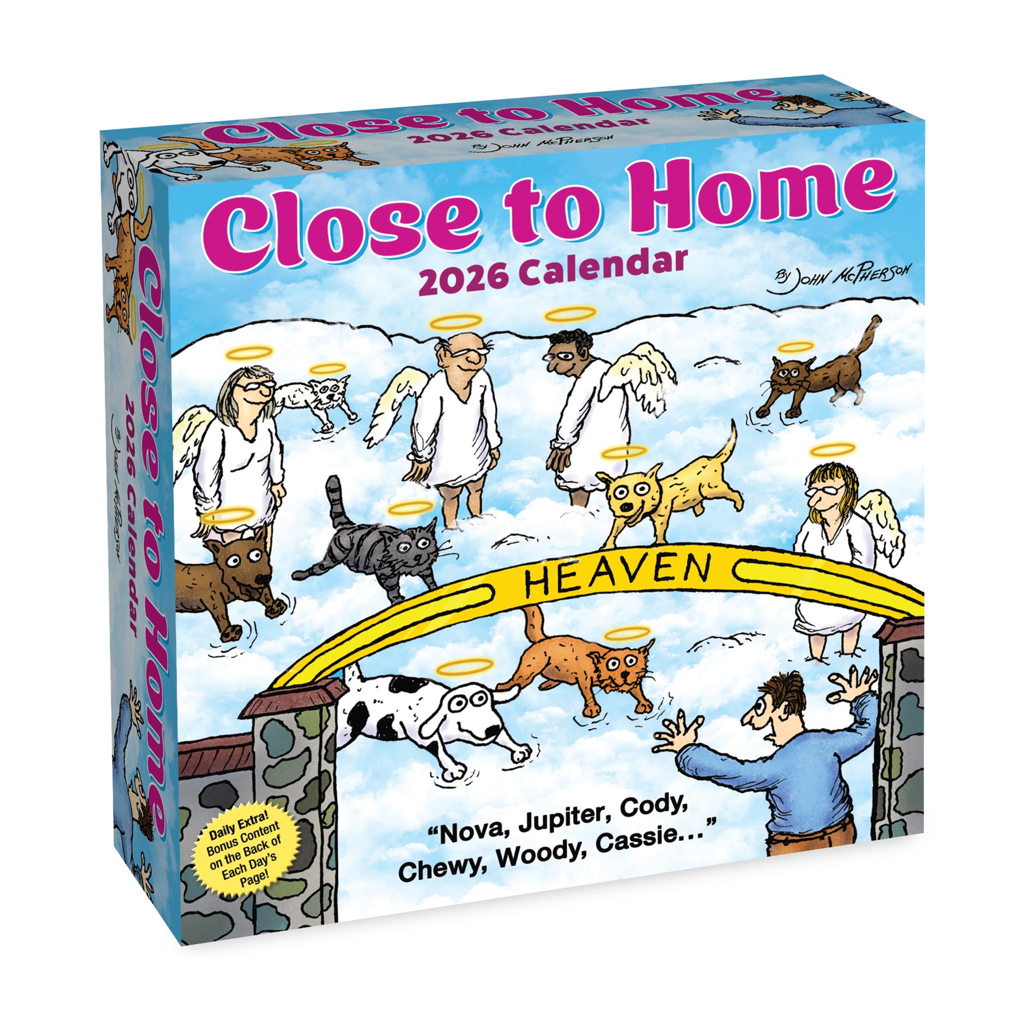Close To Home 2026 Box Calendar - Online Only