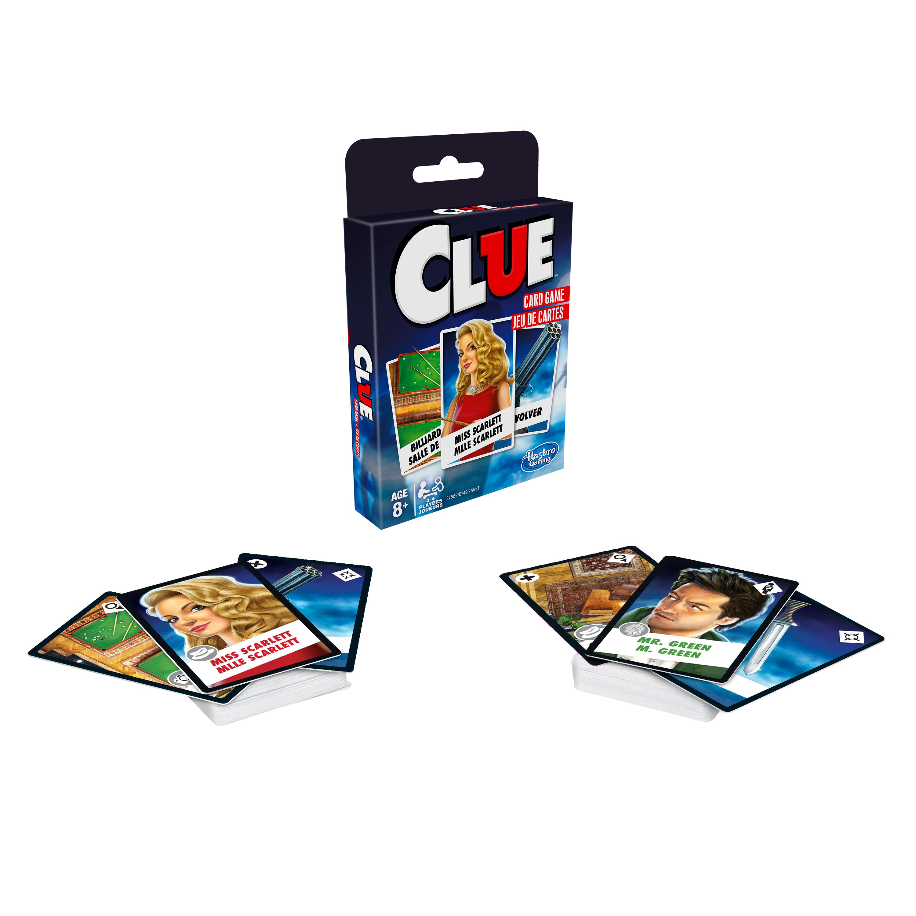 Jeu de cartes Cluedo
