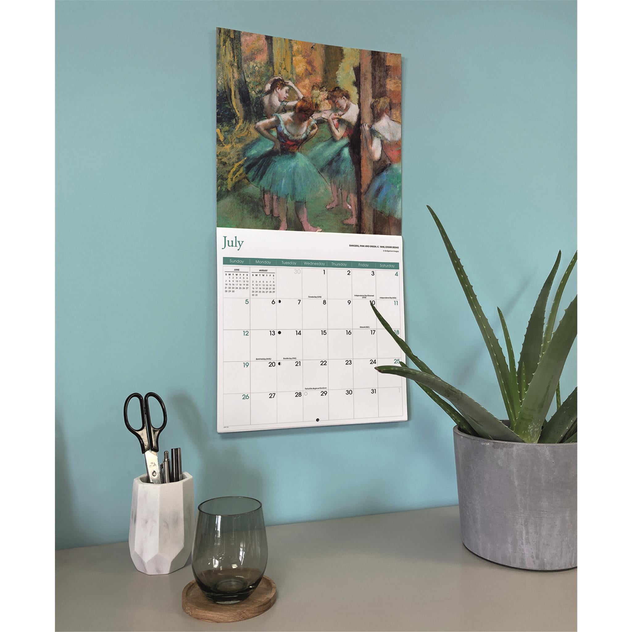 Impressionist 2026 Wall Calendar