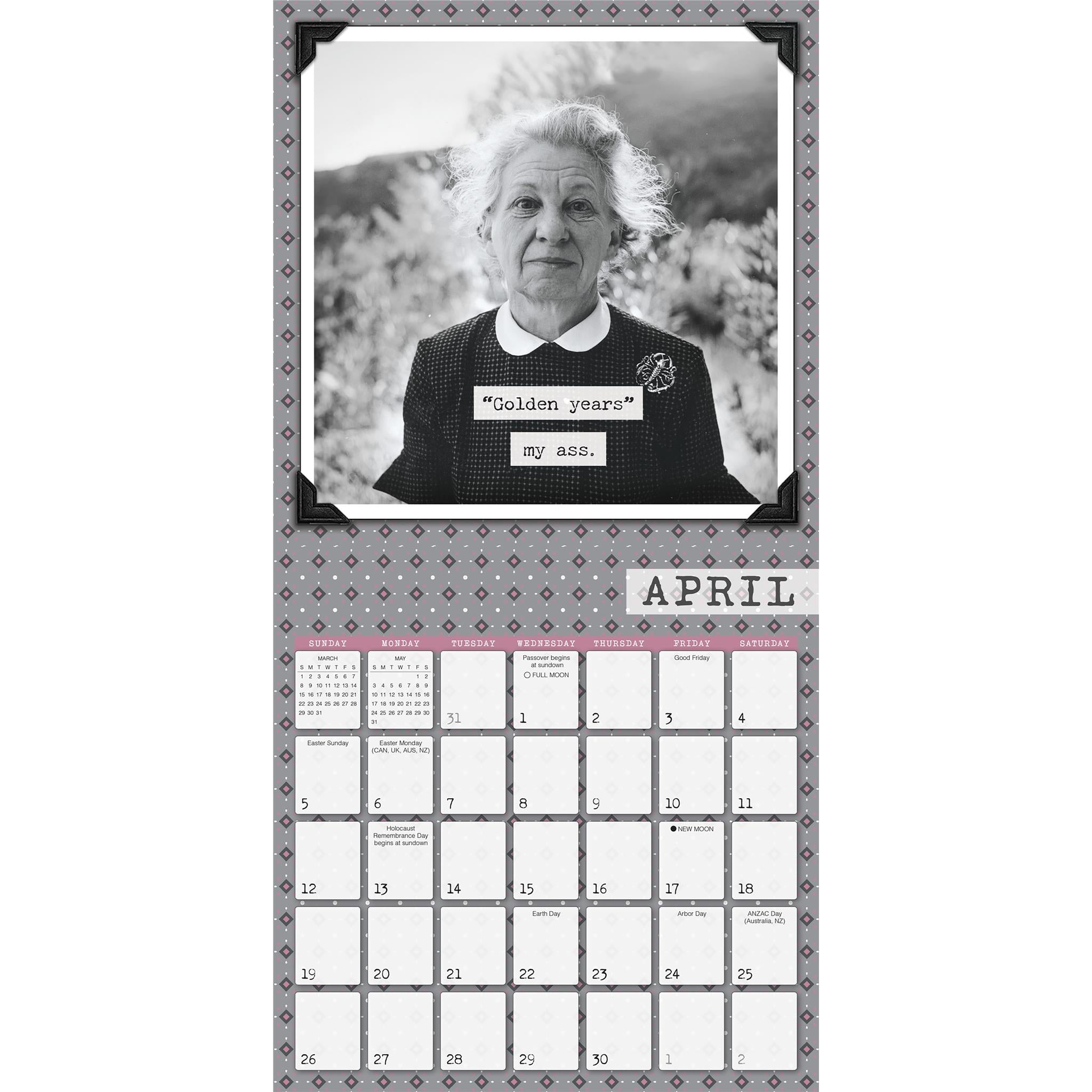 Calendrier mural Trash Talk by Annie 2026 - Disponible uniquement en ligne