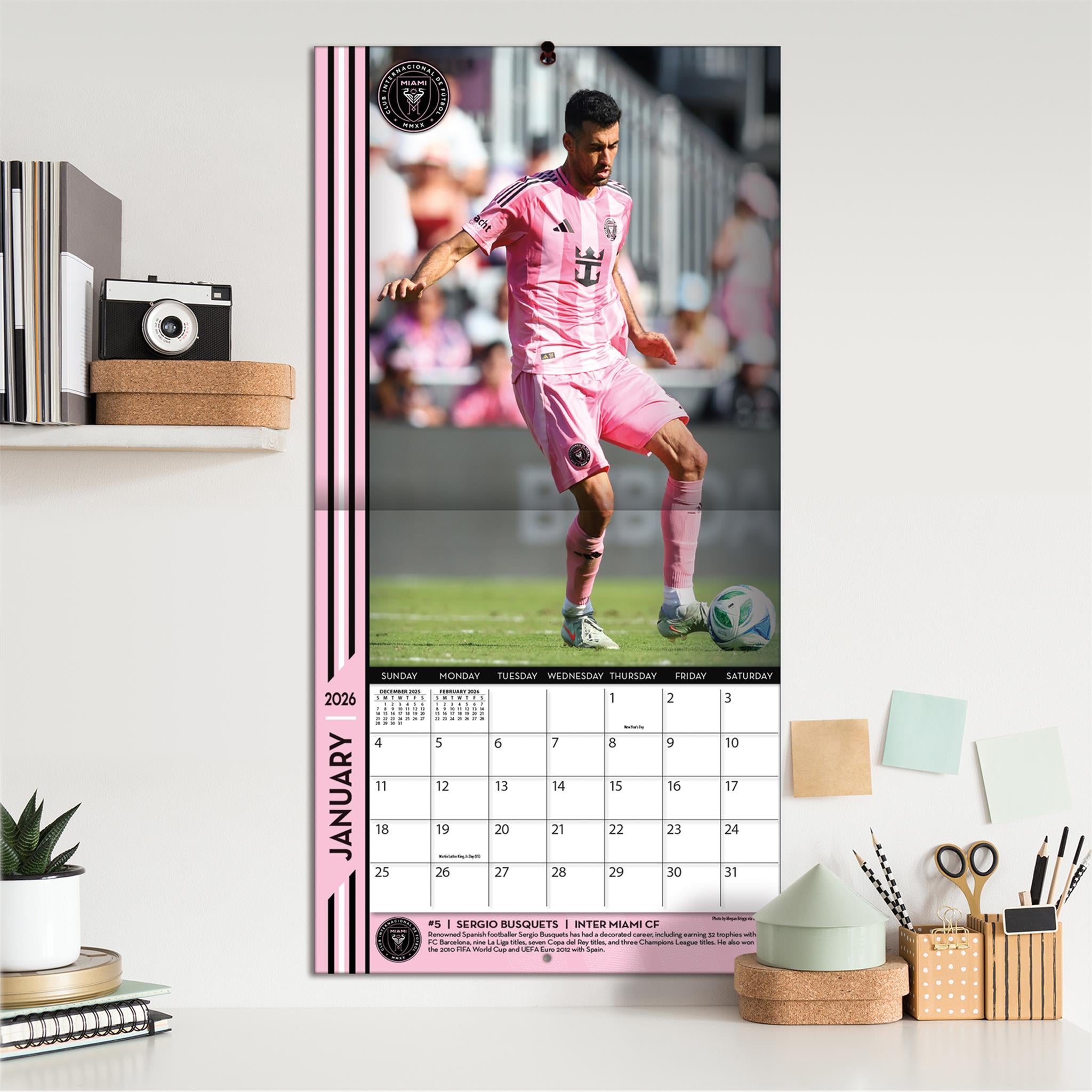 MLS Elite 2026 Wall Calendar