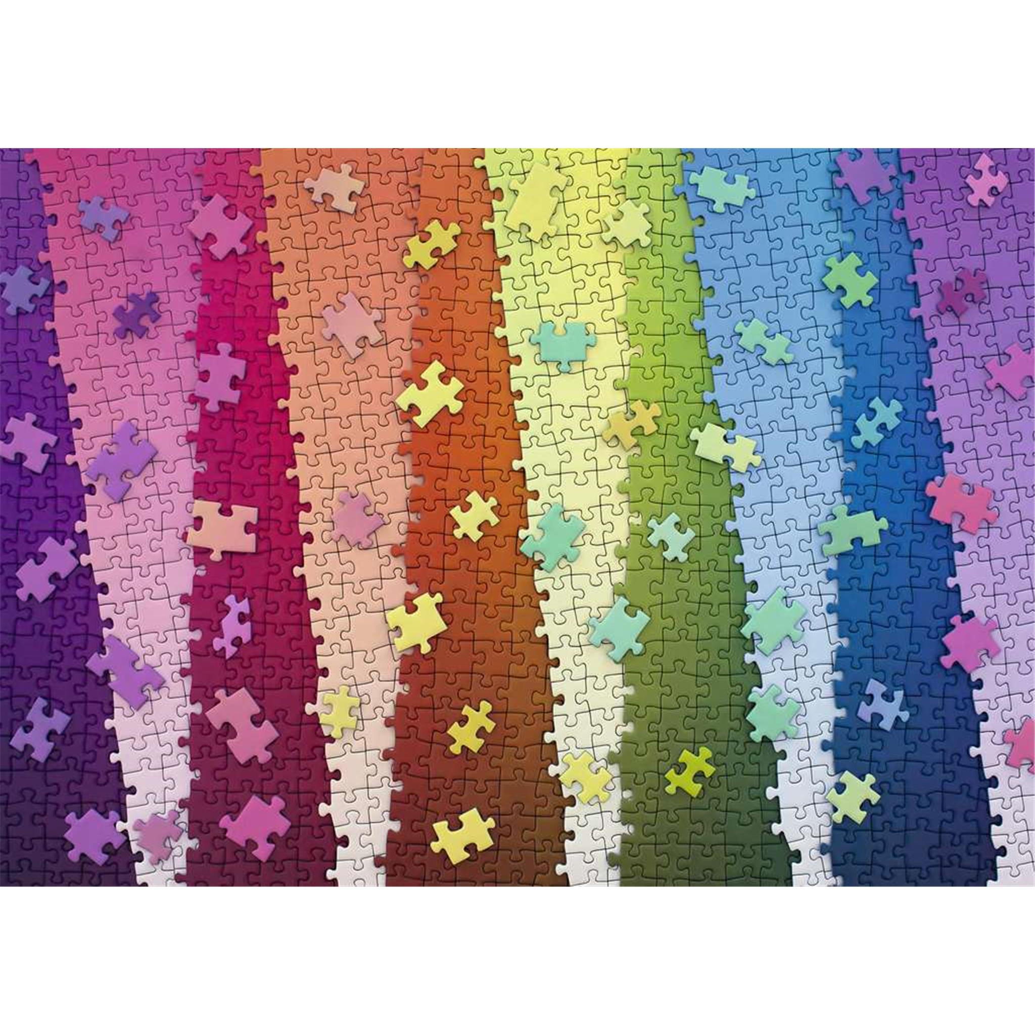 Puzzle Ravensburger 1000 pièces Couleurs sur Couleurs