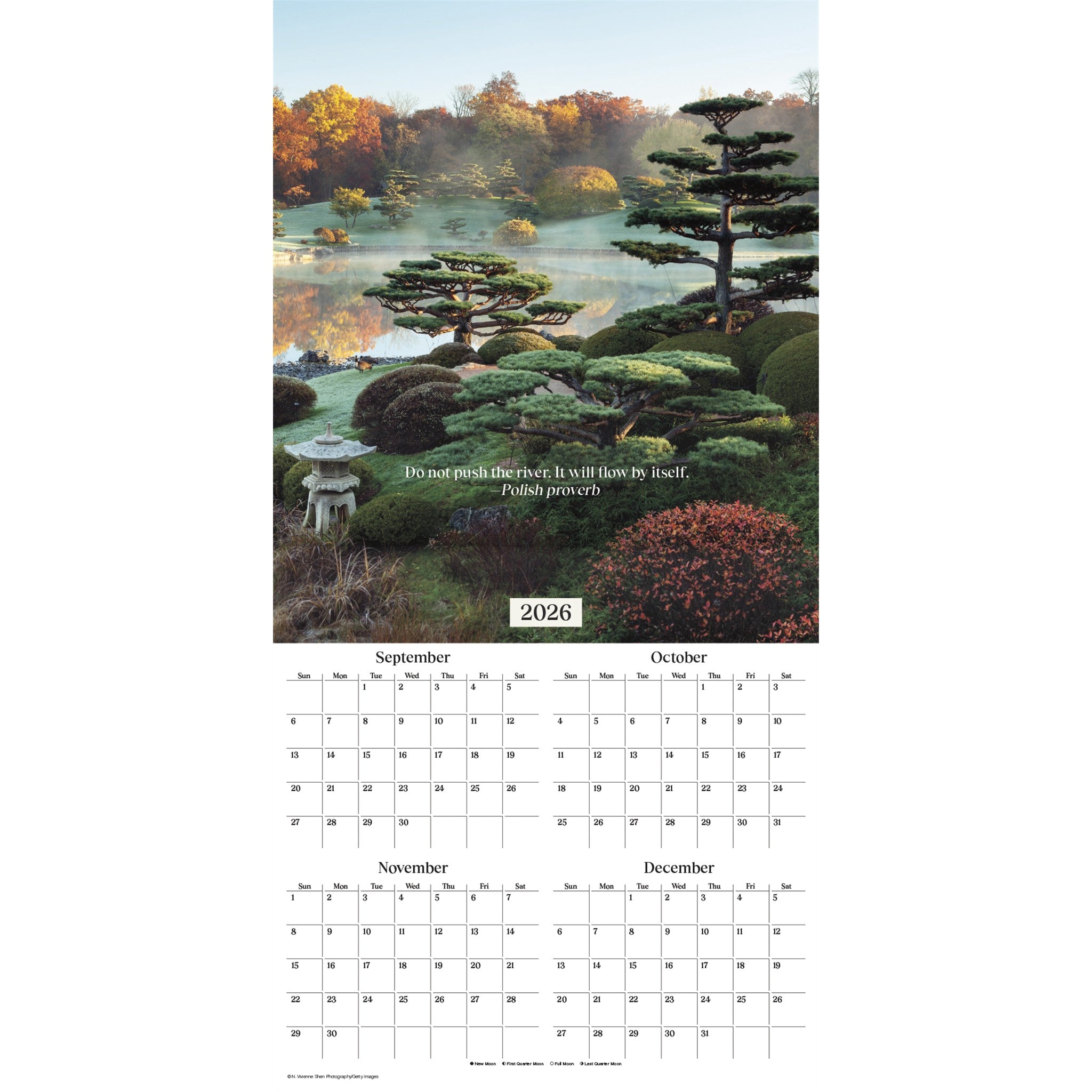 Zen 2027 Mini Calendar