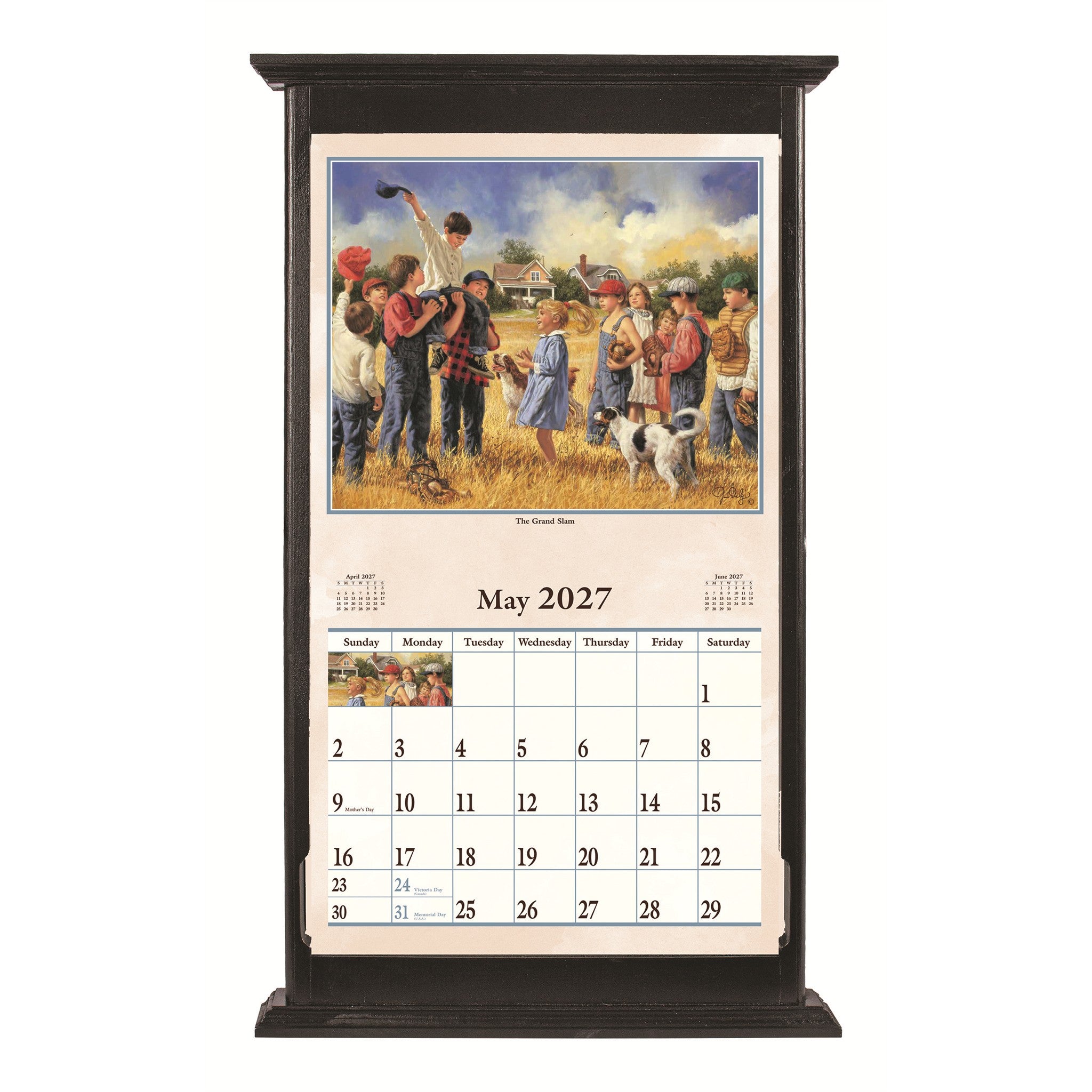 Bygone Days 2027 Wall Calendar