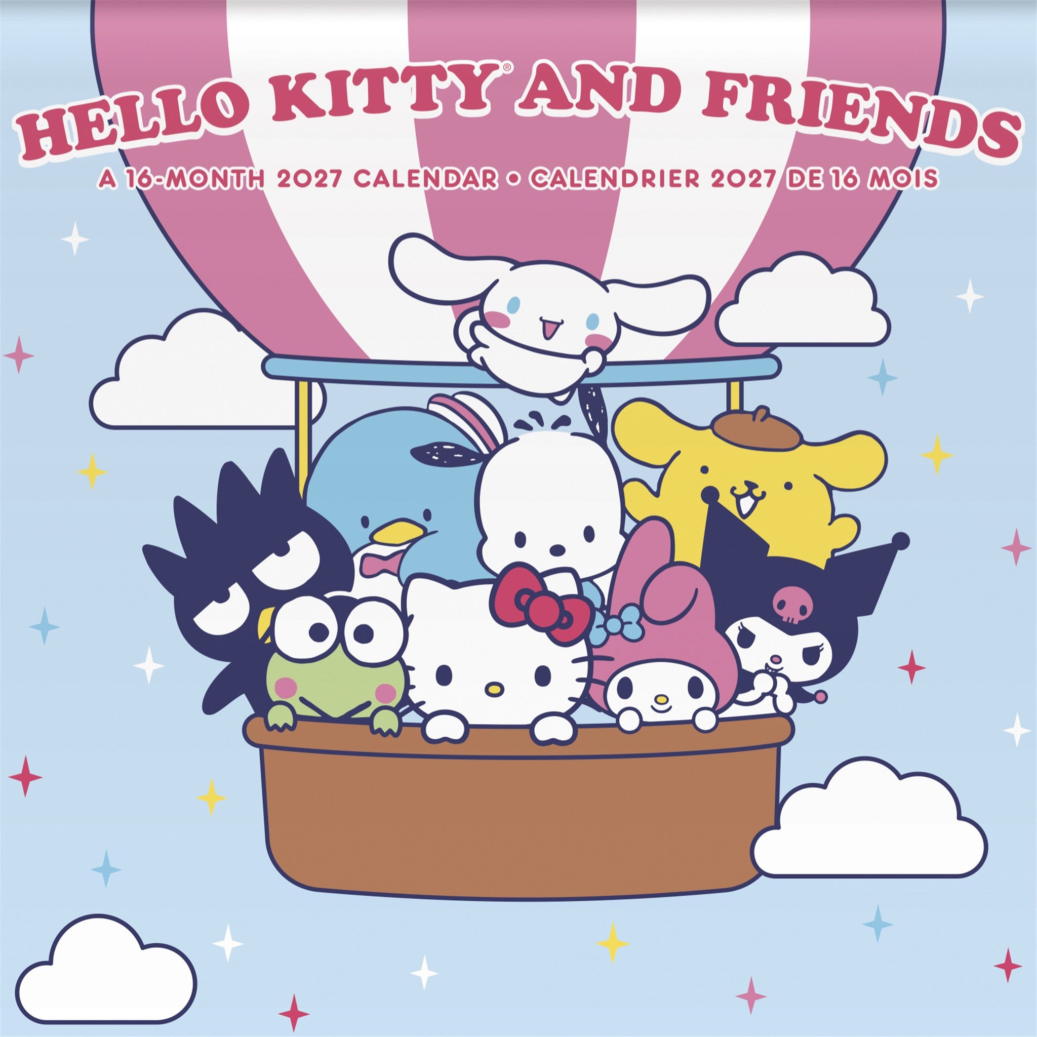 Hello Kitty and Friends 2027 Wall Calendar