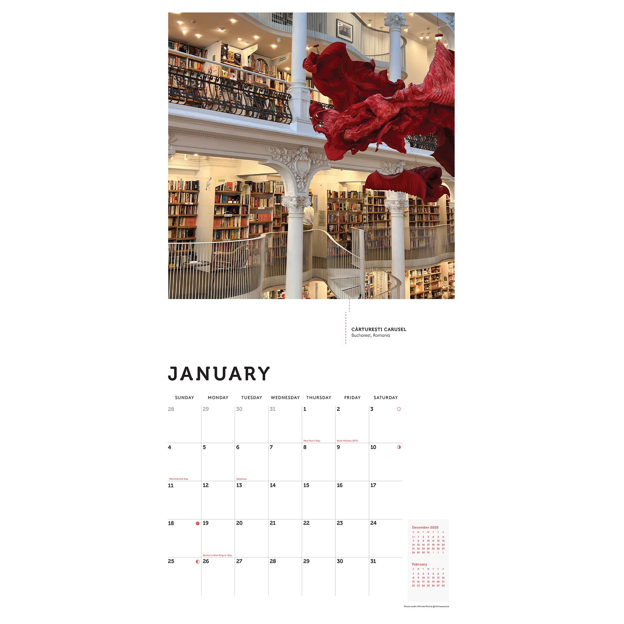 This Is My Bookstore 2026 Wall Calendar - Online Only