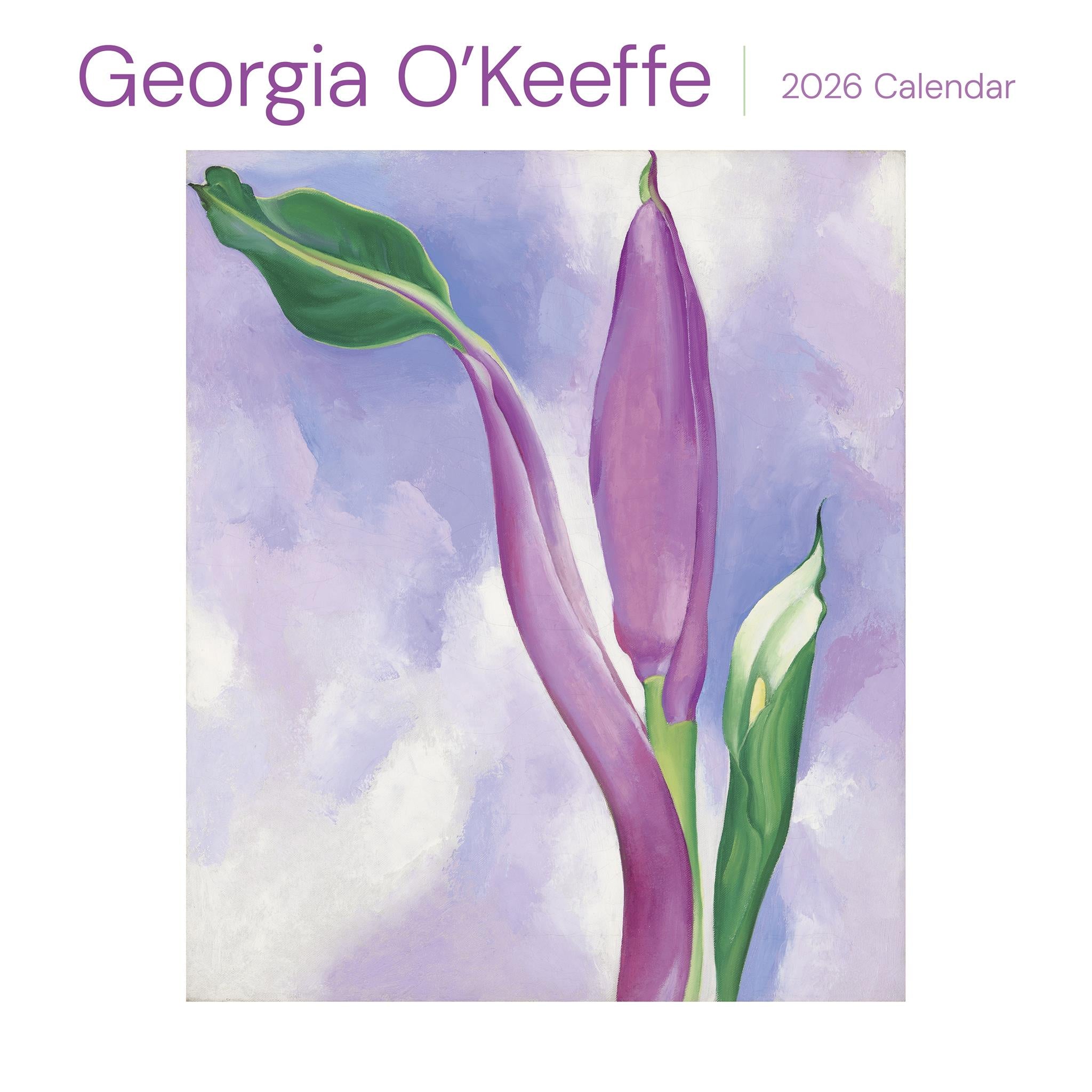 Calendrier mural Georgia Okeeffe 2026