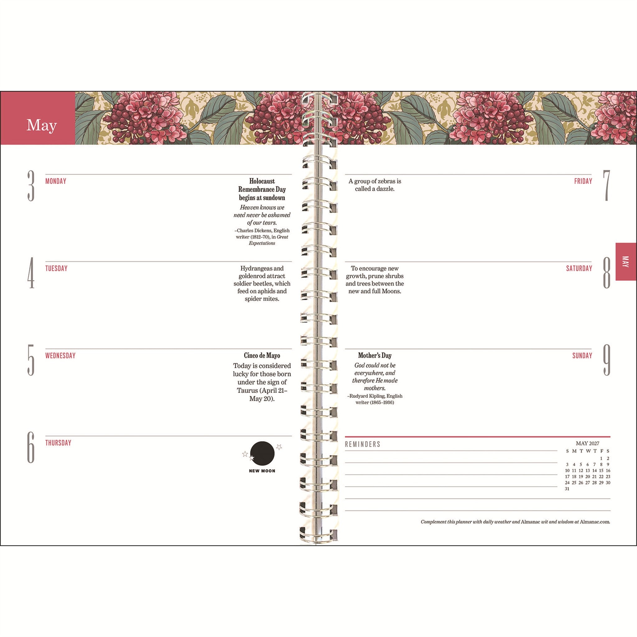 The Old Farmer's Almanac 2027 Engagement Calendar