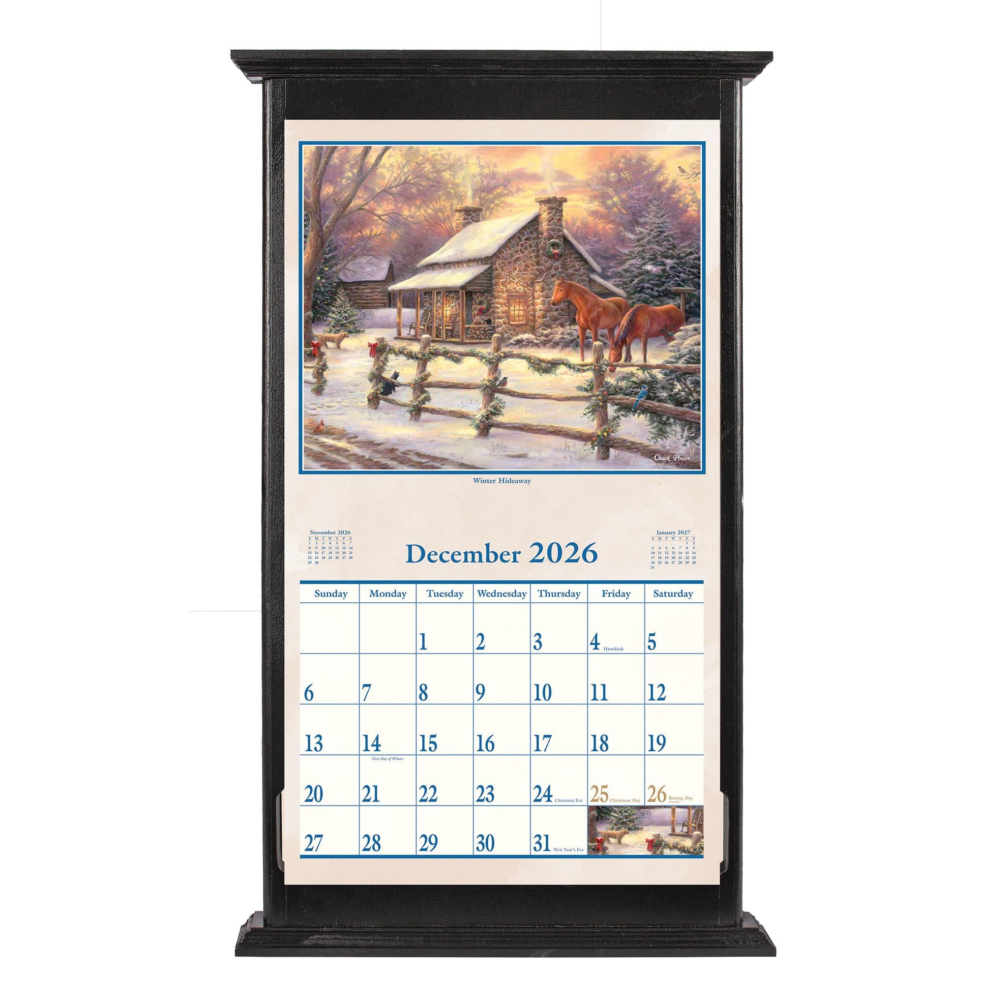 Calendrier mural Country Living 2026 - Disponible uniquement en ligne