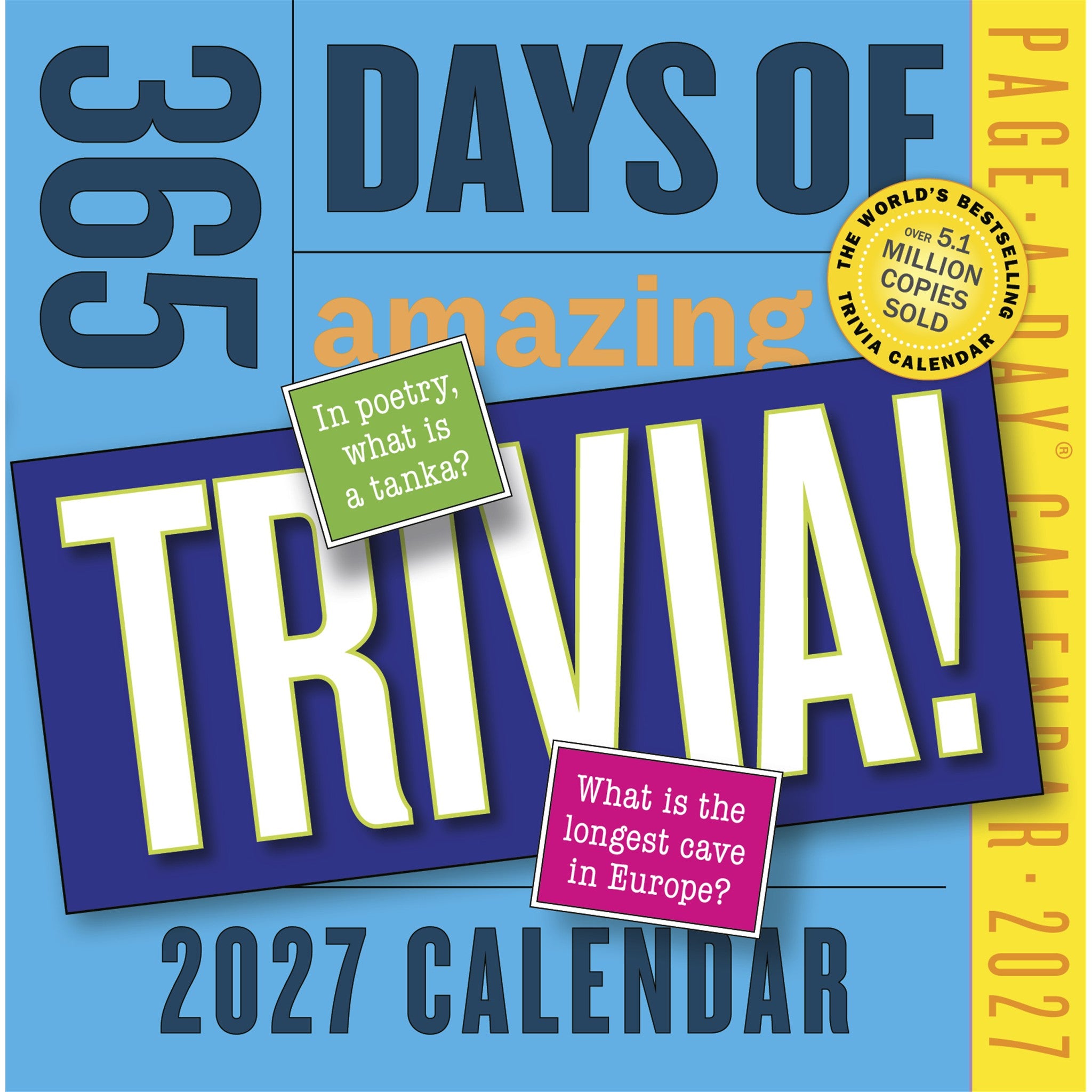 365 Days of Amazing Trivia 2027 Box Calendar