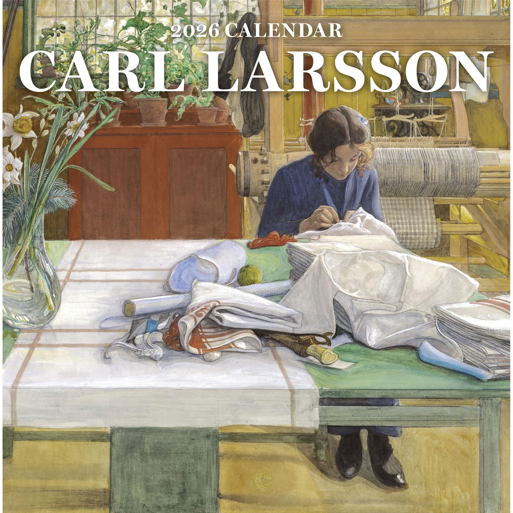 Calendrier mural Carl Larsson 2026 - Disponible uniquement en ligne