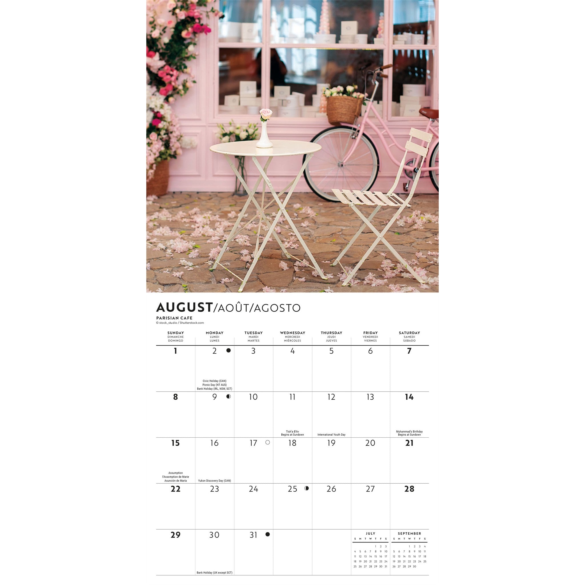 Mini-calendrier Art de vivre parisien 2027