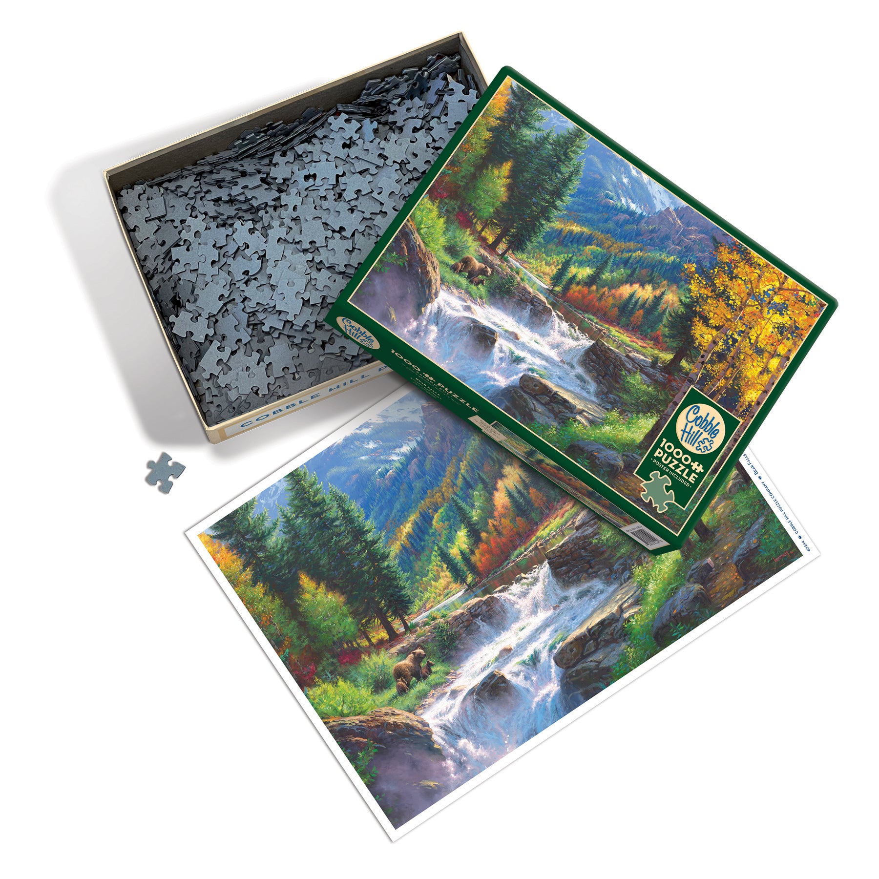 Puzzle exclusif Bear Falls de 1000 pièces